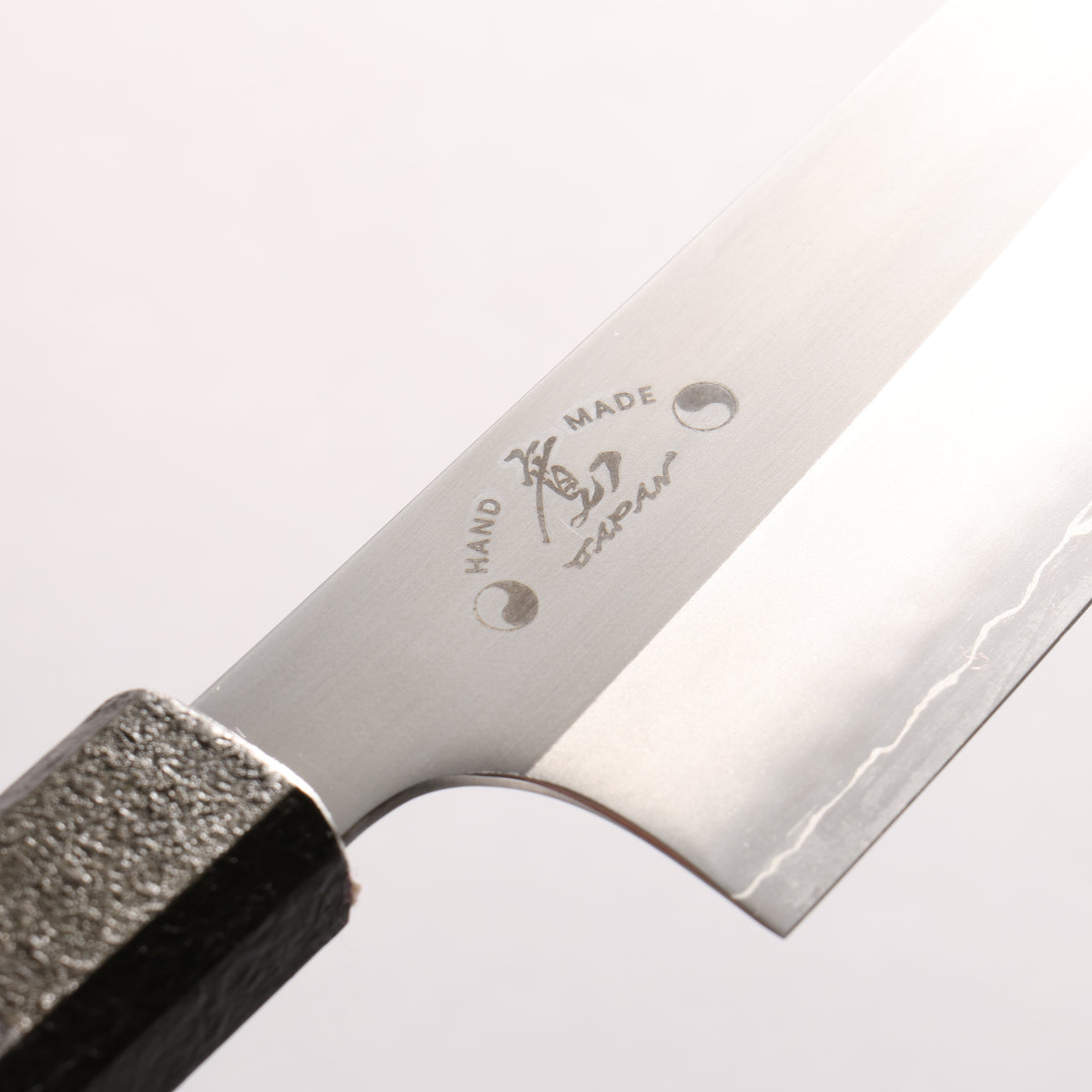 Hiroshi Suzuki ZDP189 Kasumitogi Santoku 165mm Black Lacquered Handle