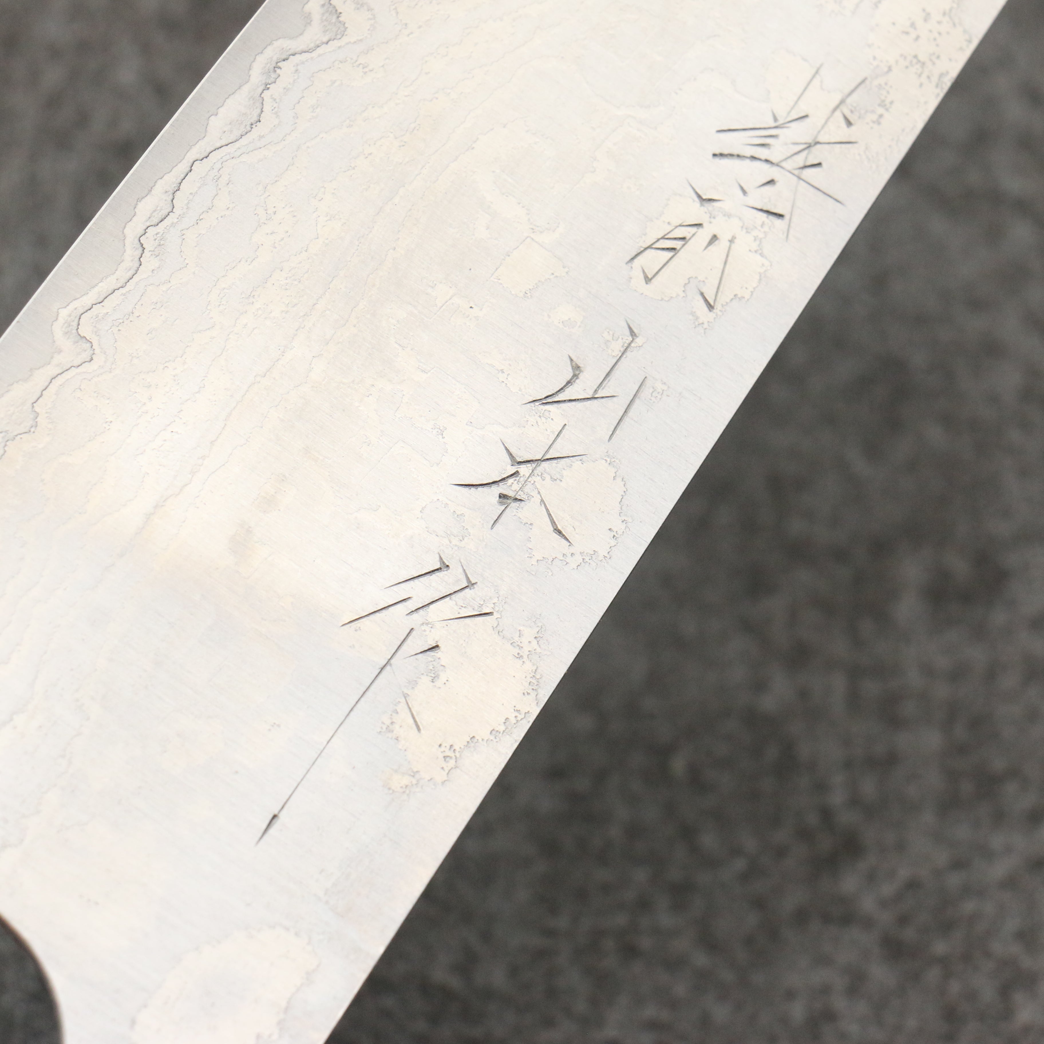 Nao Yamamoto SG2 Damascus Migaki Finished Bunka 180mm Rosewood (Ferrule: Black Pakka Wood) Handle - Japanny - Best Japanese Knife