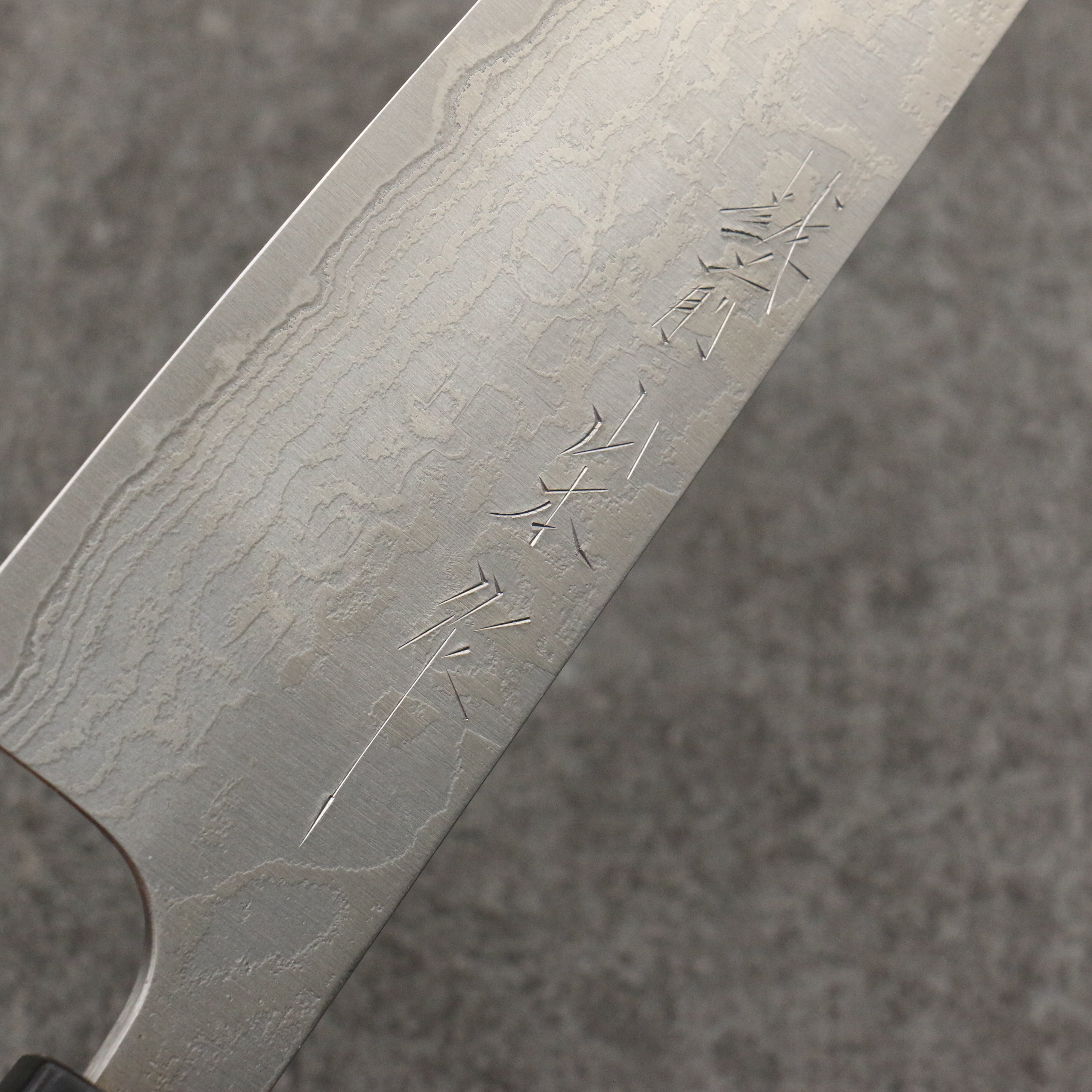 Nao Yamamoto SG2 Damascus Migaki Finished Gyuto 180mm Rosewood (Ferrule: Black Pakka Wood) Handle - Japanny - Best Japanese Knife