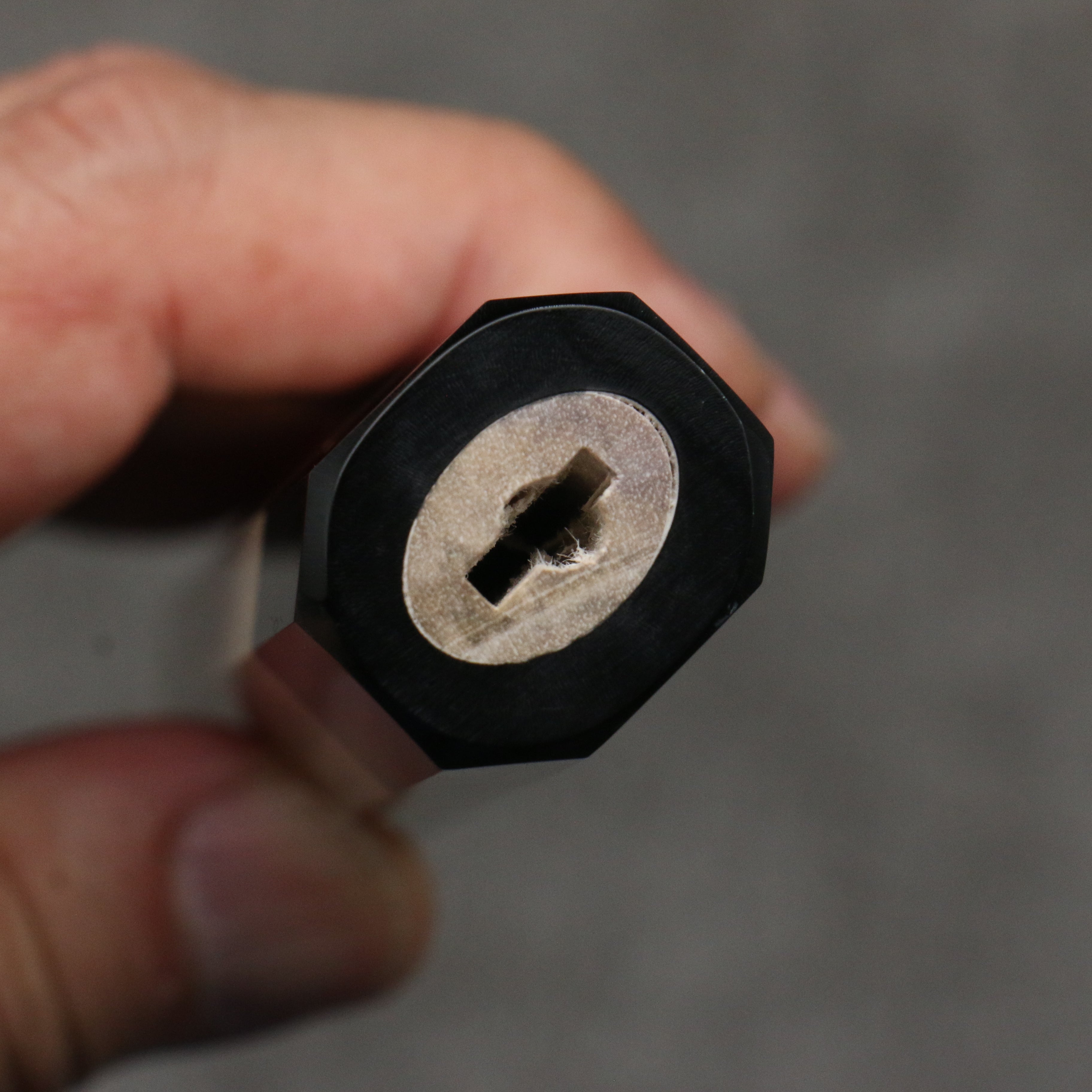 Aoki Hamono For Mioroshi Deba Magnolia (Ferrule: Water Buffalo Horn) Handle 210mm - Japanny - Best Japanese Knife