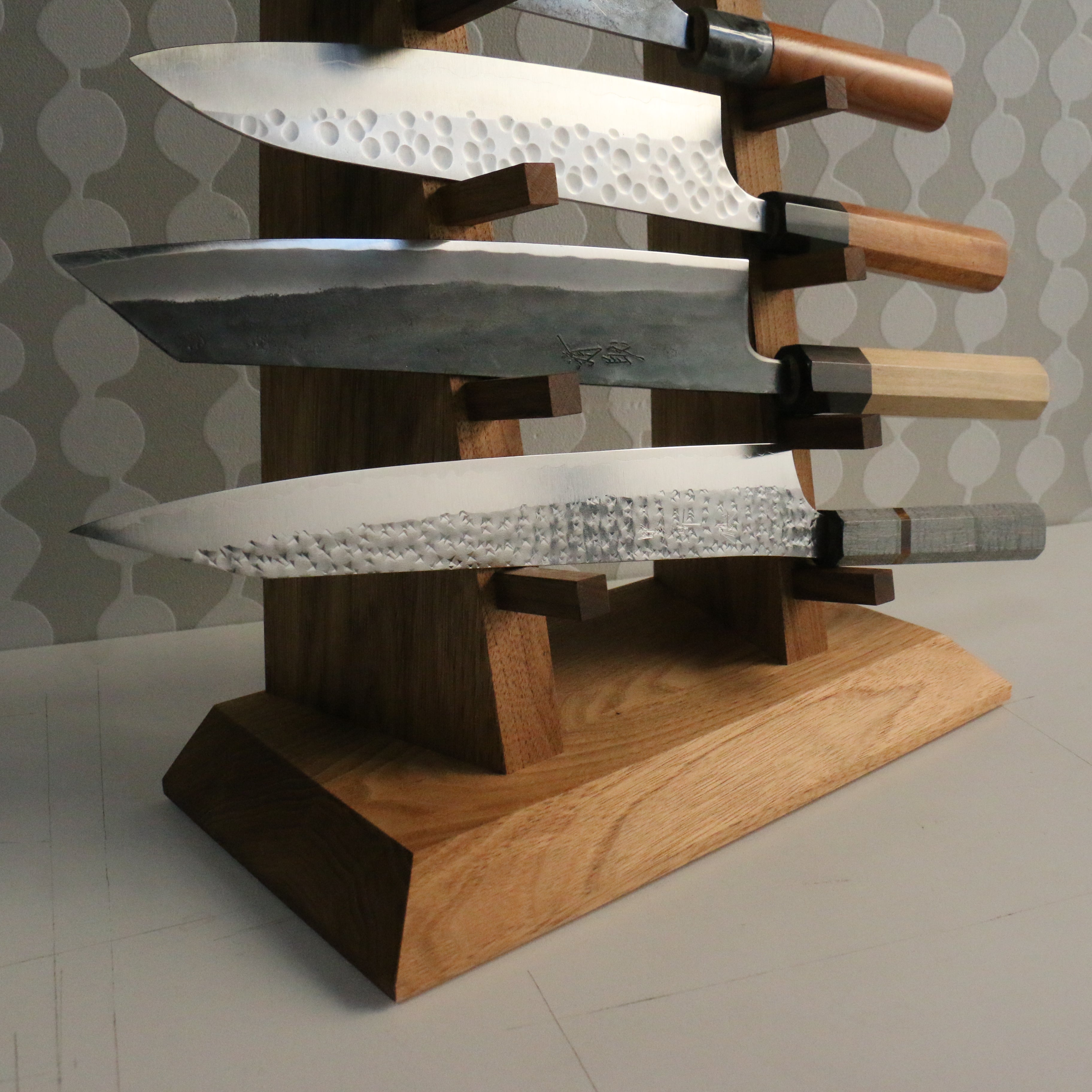 Knife tower rack for 6 knives - Japanny - Best Japanese Knife