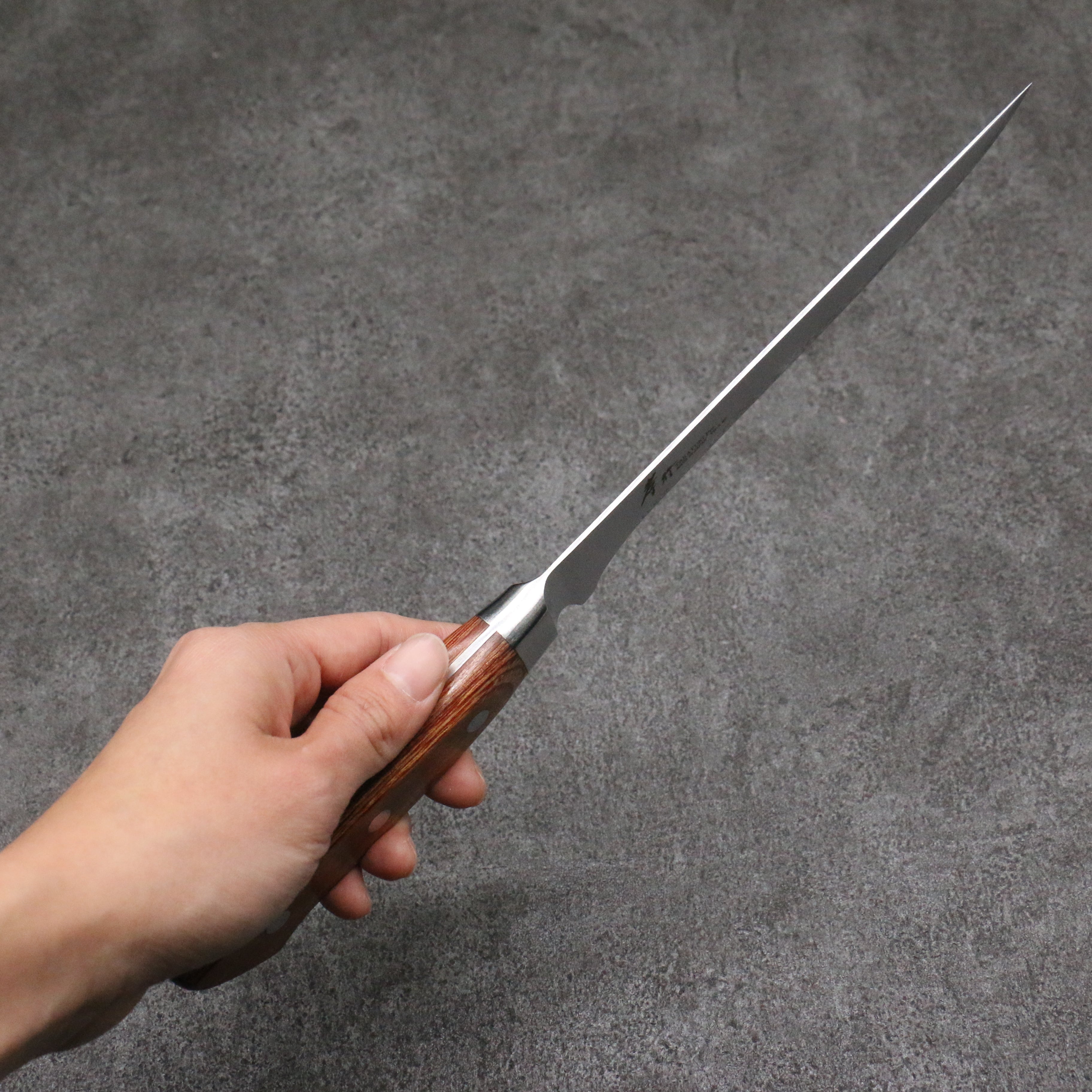 Sakai Takayuki VG5 Boning 160mm Brown Pakka wood Handle - Japanny - Best Japanese Knife