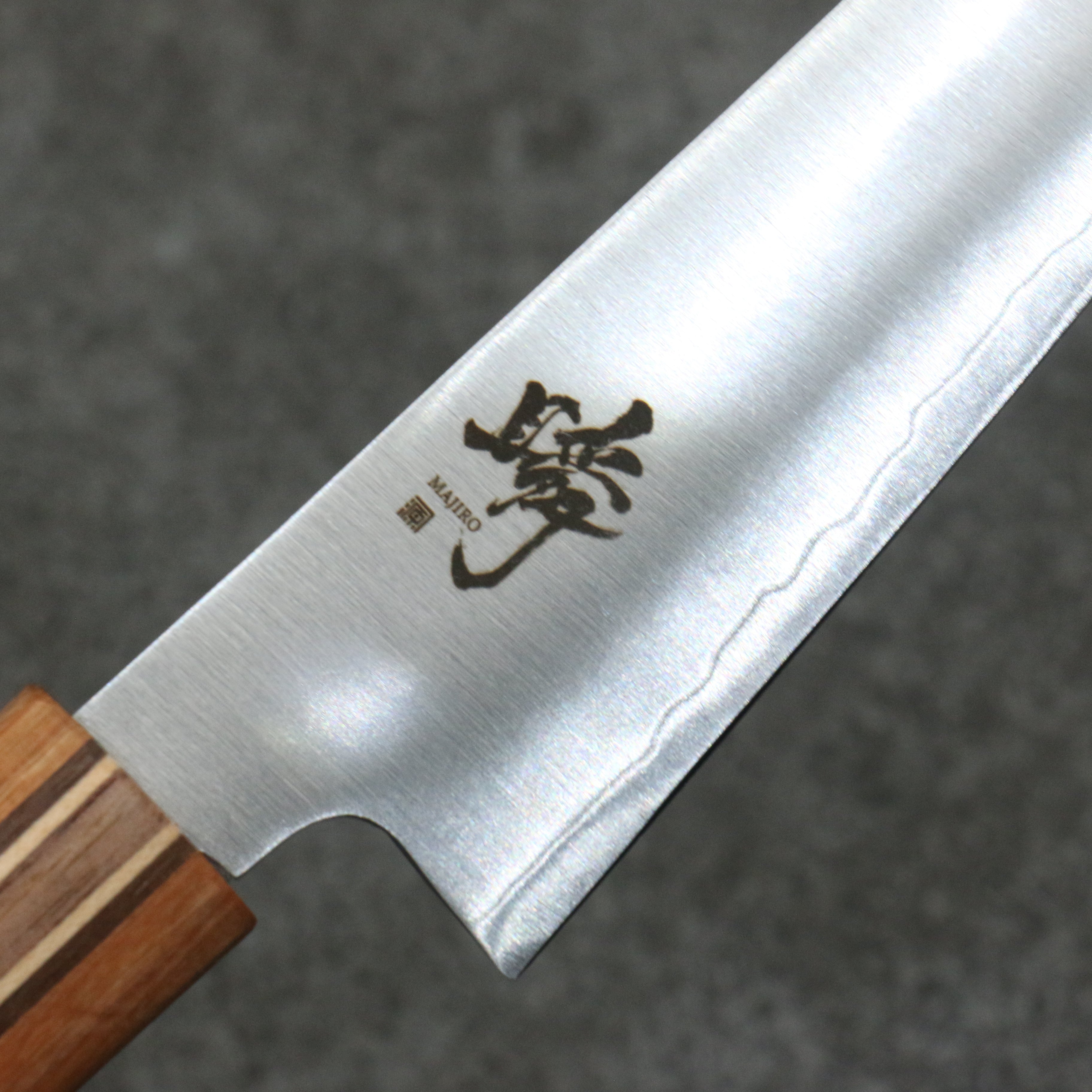 Shigeki Tanaka Majiro Silver Steel No.3 Petty-Utility 150mm Maple, Cherry, Walnut Handle - Japanny - Best Japanese Knife