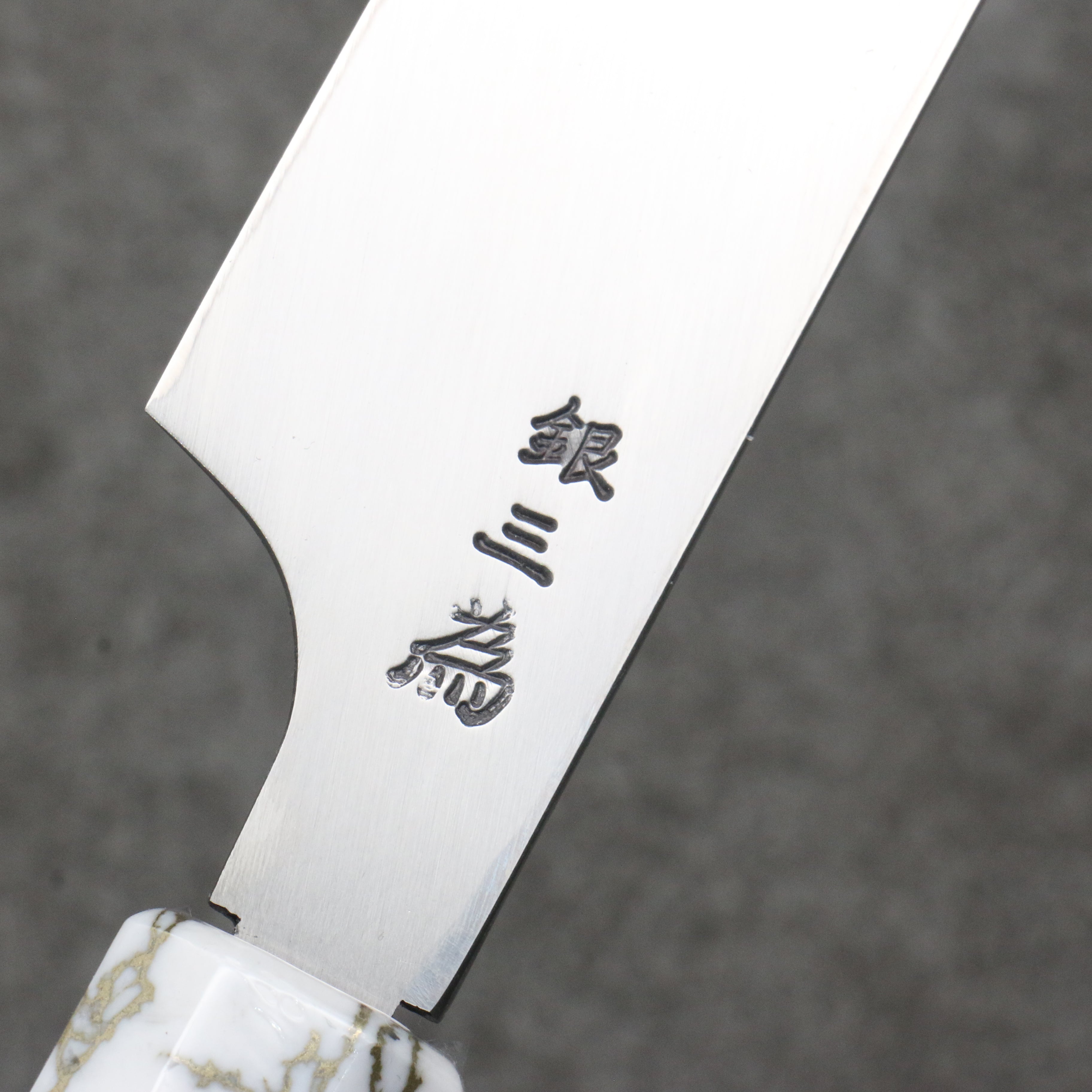 Sakai Takayuki Chef Series Hien Silver Steel No.3 Kiritsuke Yanagiba 300mm Stabilized wood (White Ferrule and End Cap) Handle with Sheath - Japanny - Best Japanese Knife