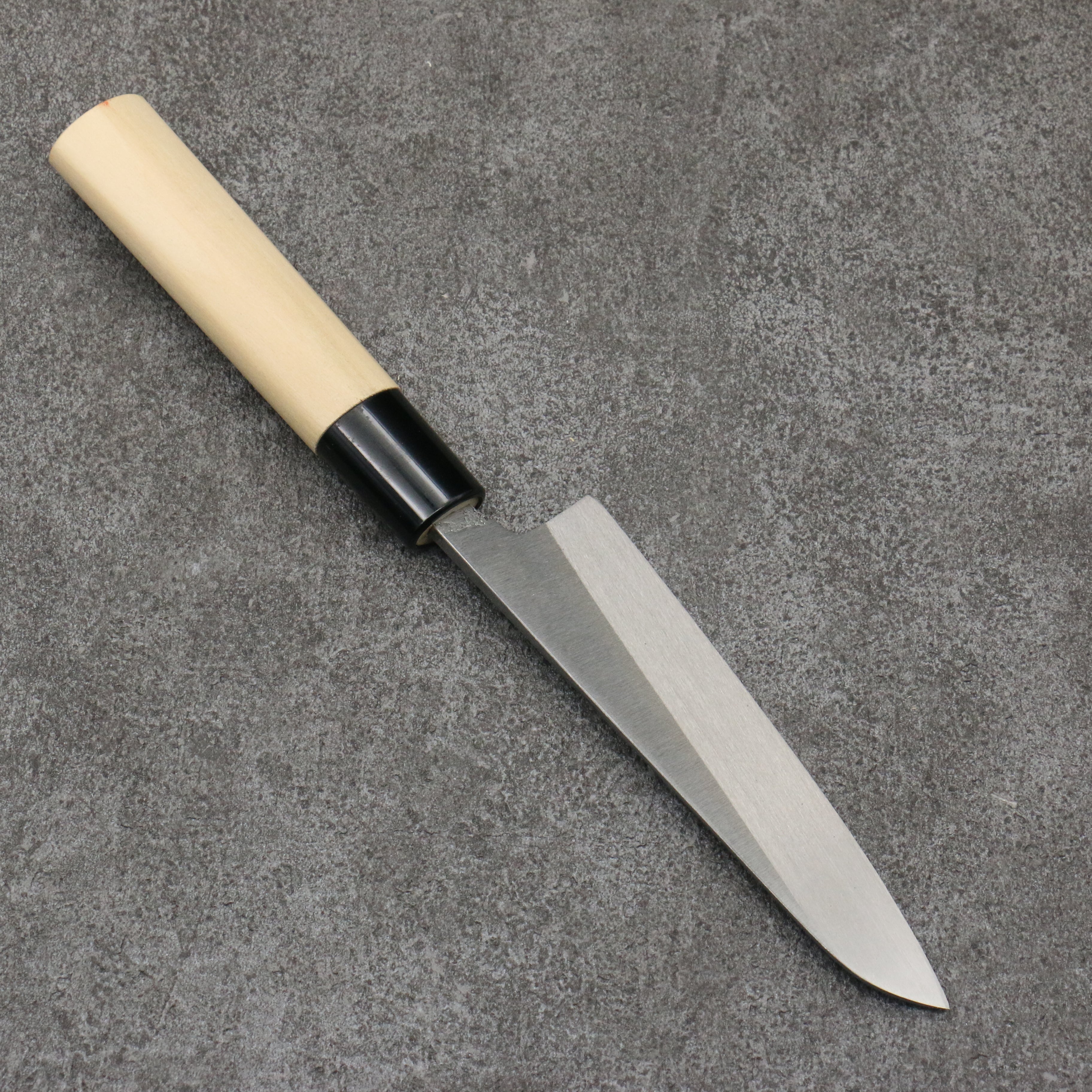 Nakaniida White Steel No.2 Migaki Polish Finish Petty-Utility 120mm Magnolia Handle - Japanny - Best Japanese Knife