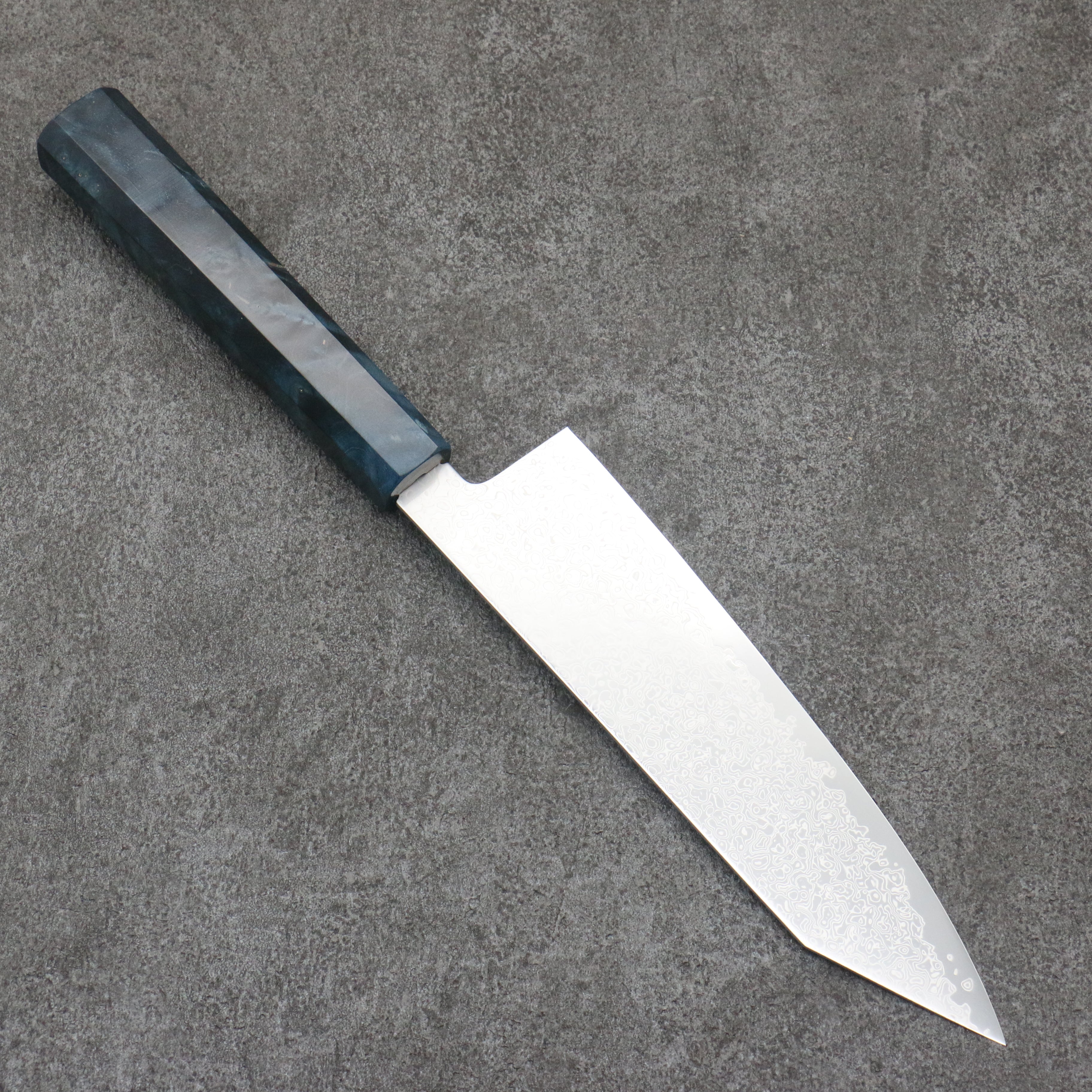 Seisuke SG2 Damascus Bunka 180mm Stabilized wood Handle - Japanny - Best Japanese Knife