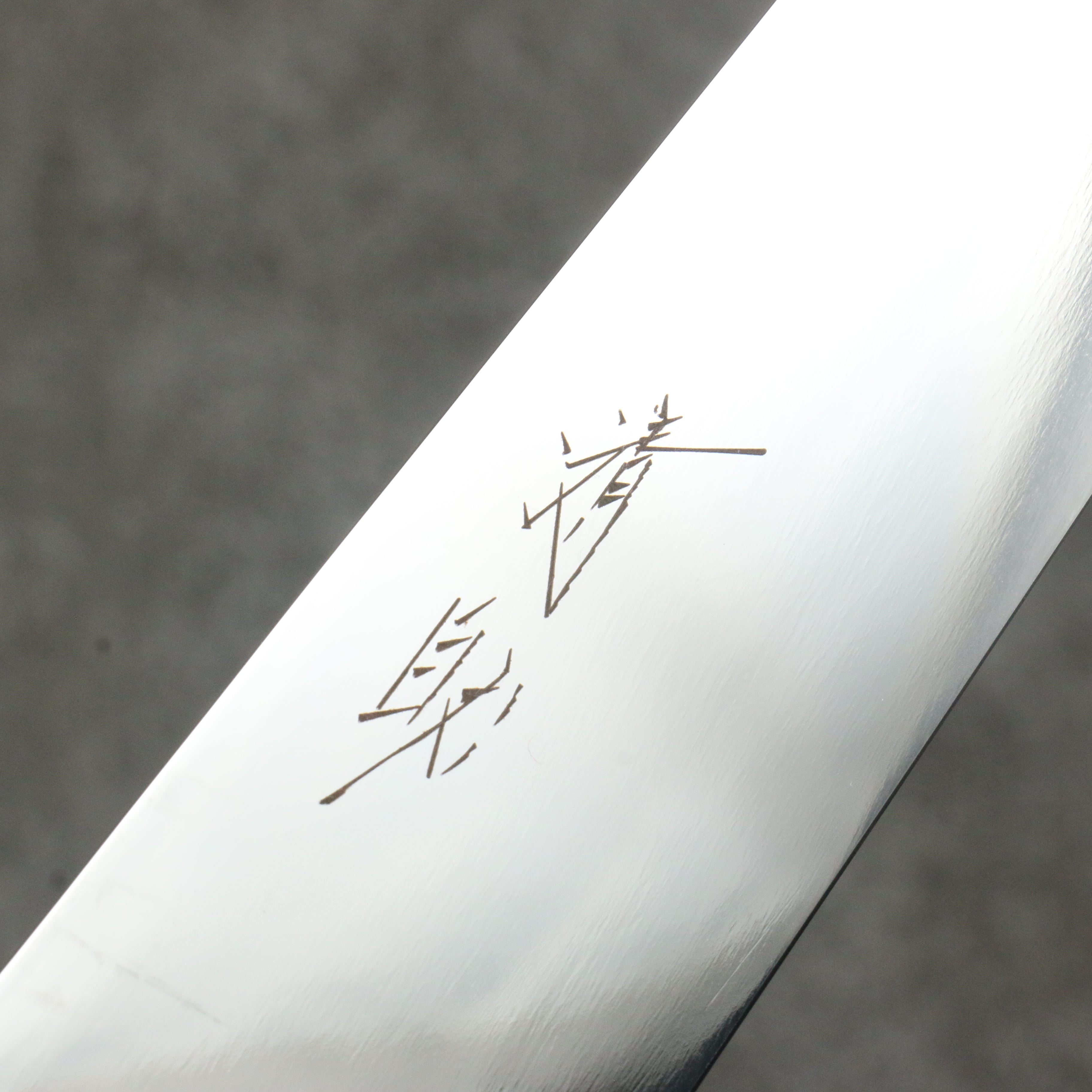 Seisuke VG10 Mirrored Finish Sujihiki 240mm Stabilized wood Handle - Japanny - Best Japanese Knife