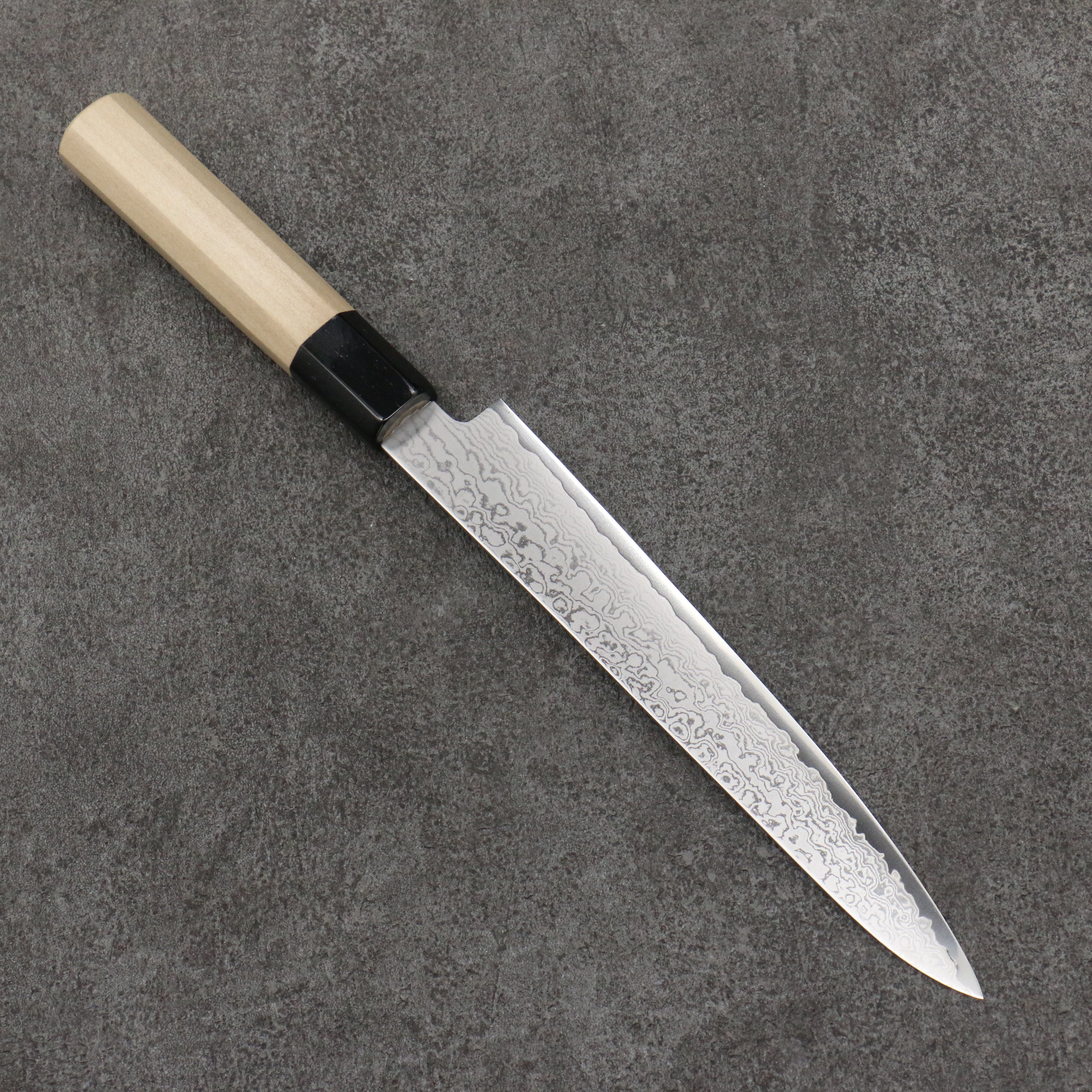Seisuke VG10 Damascus Petty-Utility 180mm Magnolia Handle - Japanny - Best Japanese Knife