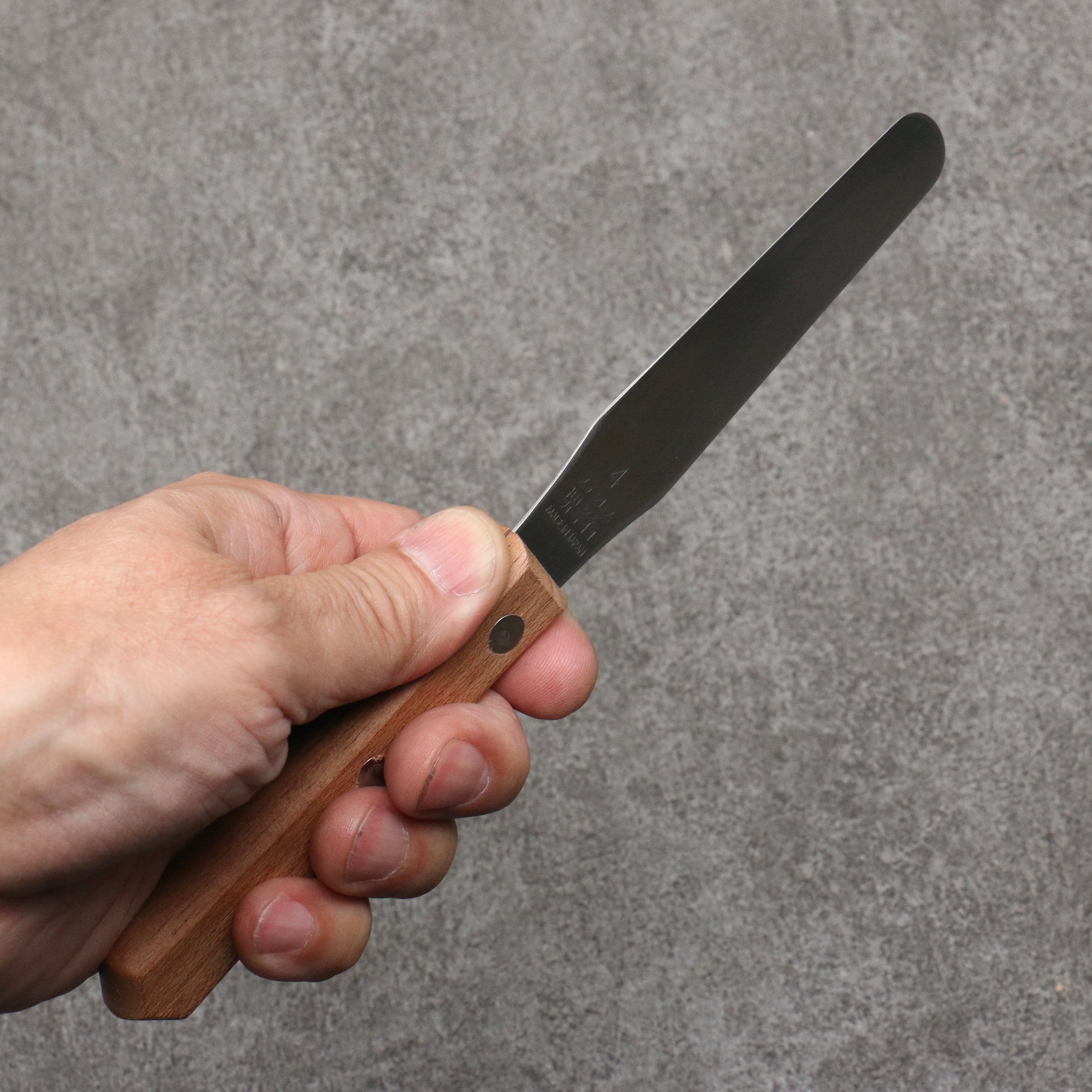 Sakai Takayuki Spatula Stainless Steel No. 4 100mm - Japanny - Best Japanese Knife
