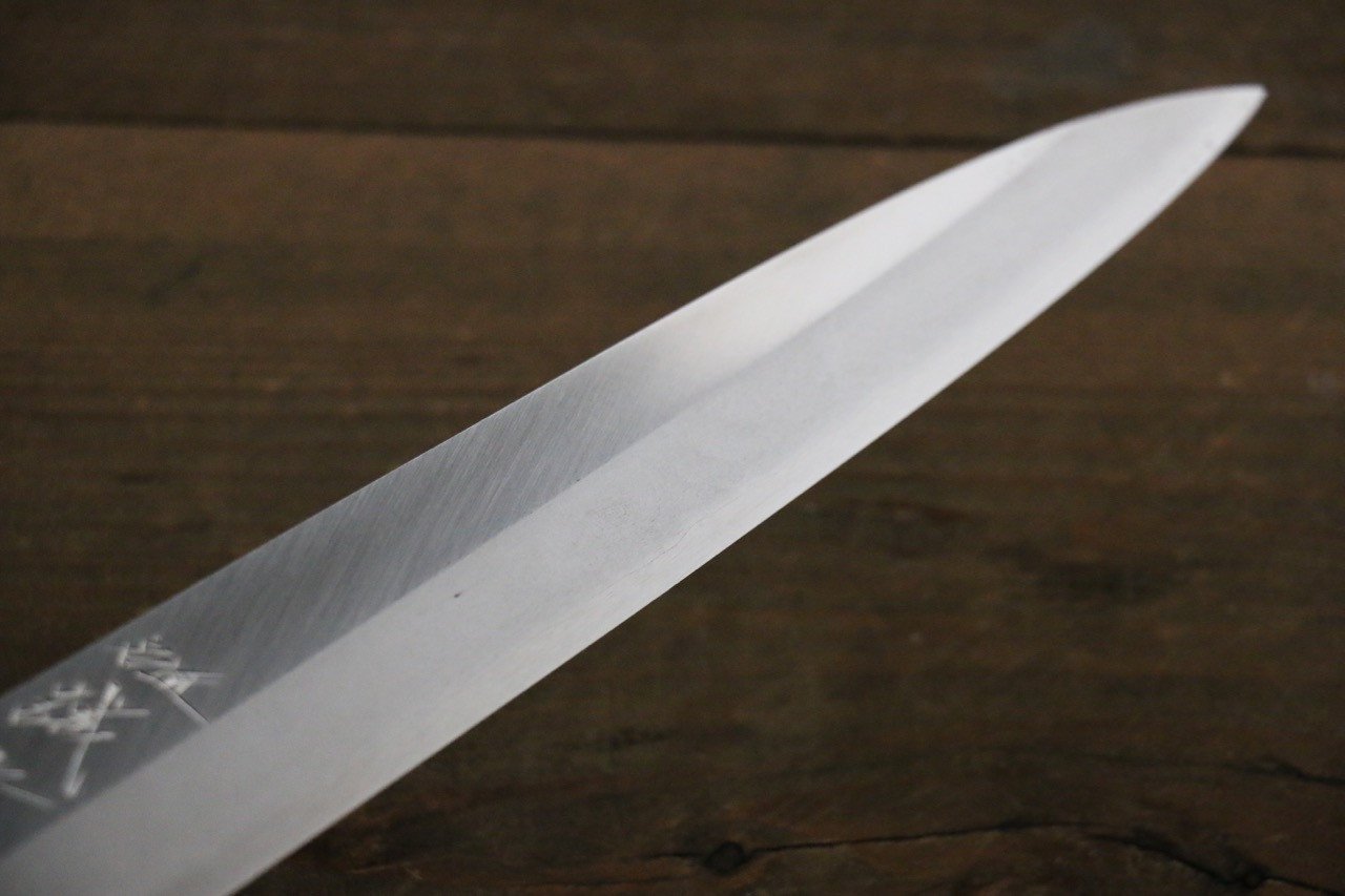 Shigeki Tanaka Silver Steel No.3 Yanagiba 240mm Walnut Handle - Japanny - Best Japanese Knife
