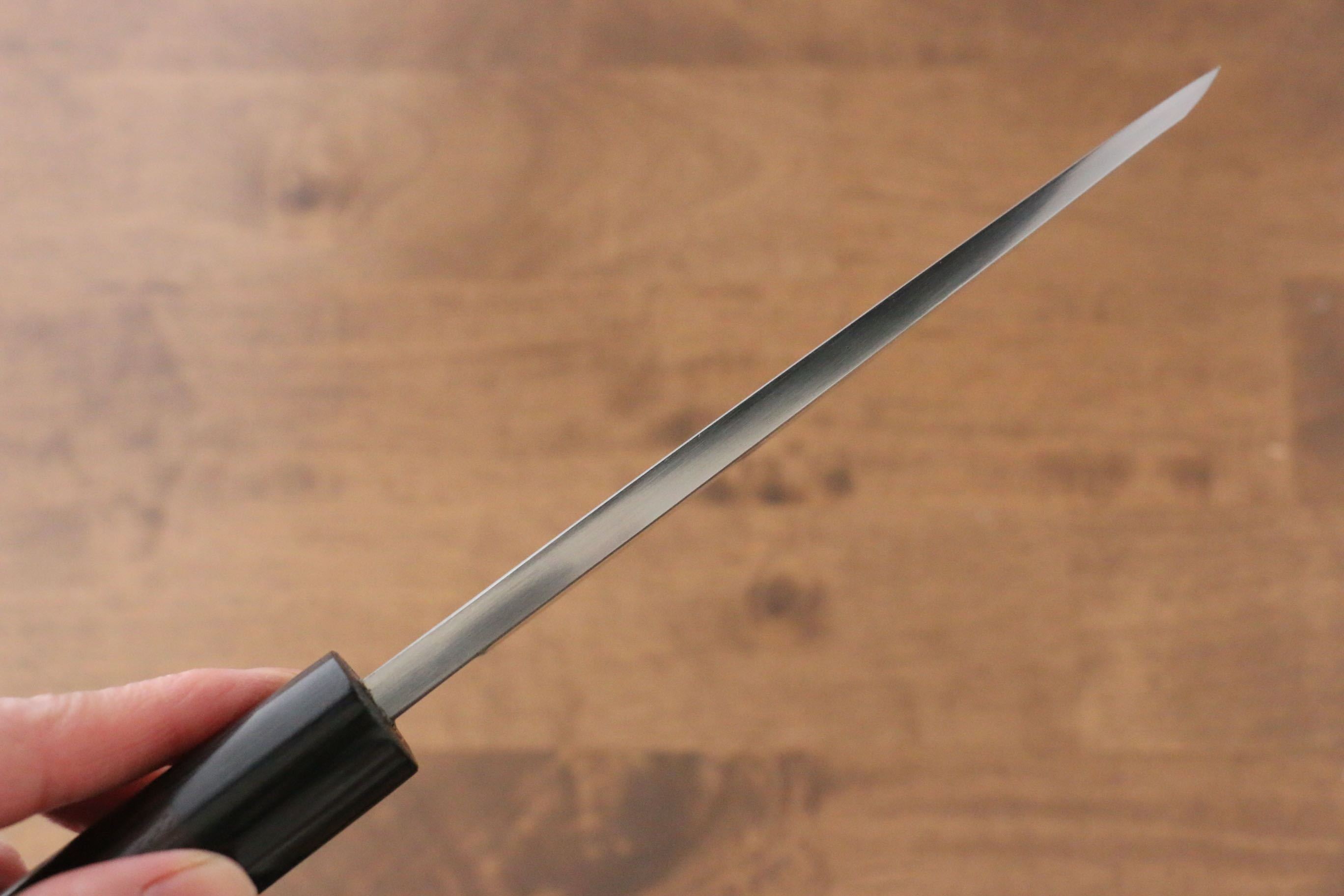 Jikko Silver Steel No.3 Deba 150mm Shitan Handle - Japanny - Best Japanese Knife