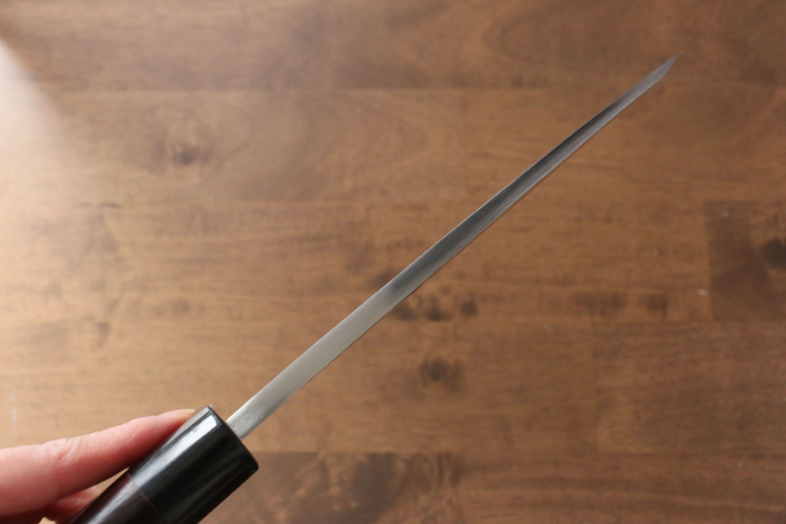 Jikko Silver Steel No.3 Deba 180mm Shitan Handle - Japanny - Best Japanese Knife