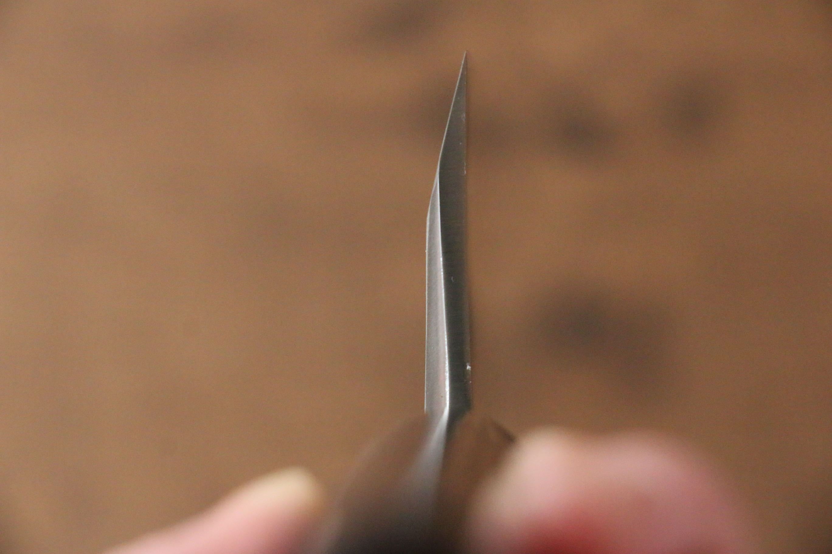 Jikko Silver Steel No.3 Deba 180mm Shitan Handle - Japanny - Best Japanese Knife