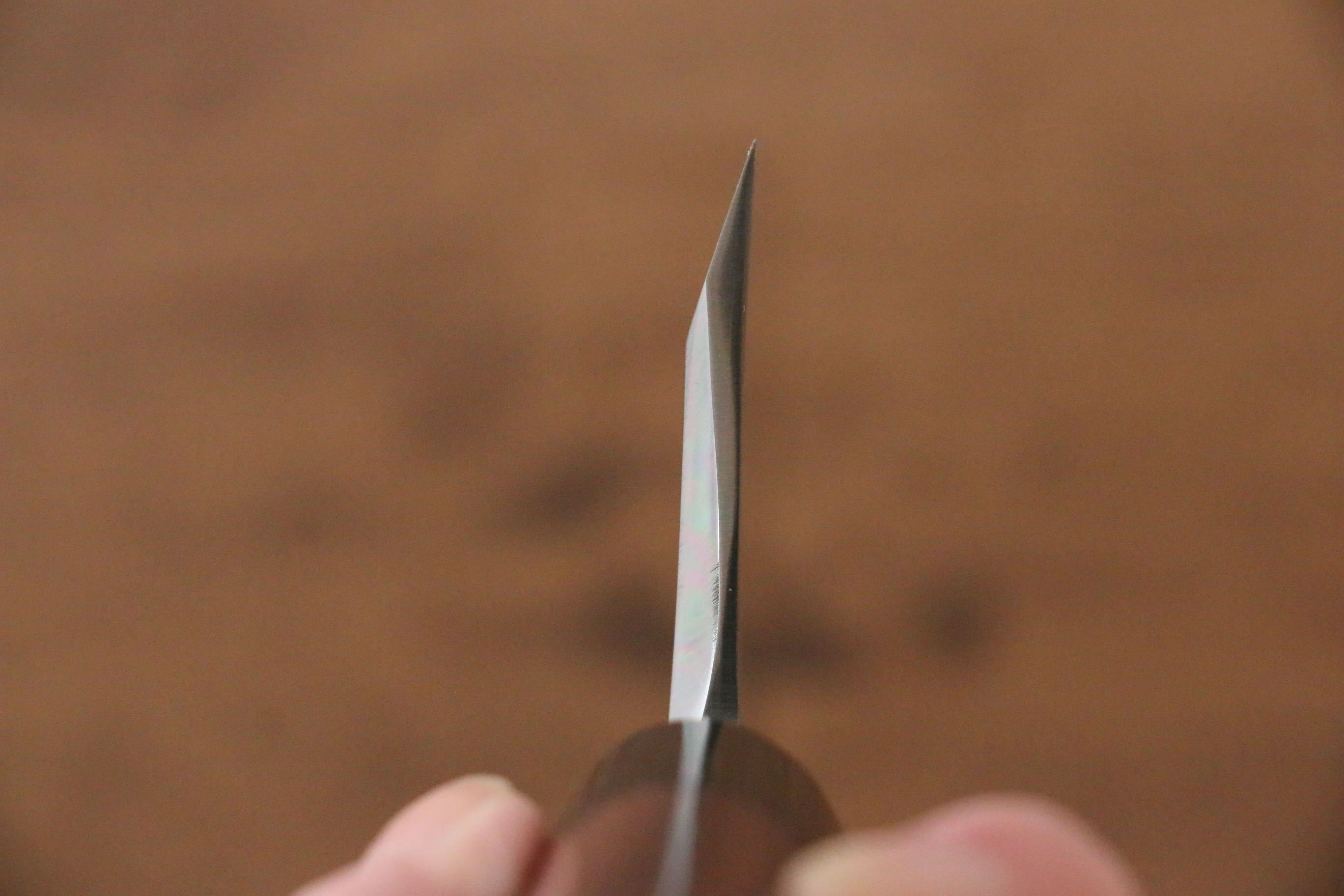 Jikko Silver Steel No.3 Deba 195mm Shitan Handle - Japanny - Best Japanese Knife