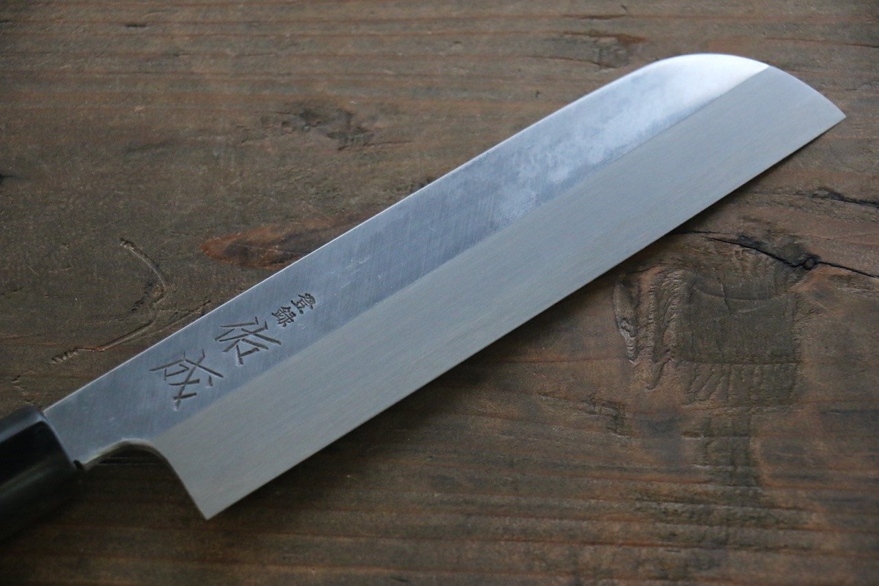 Sukenari White Steel No.2 Hongasumi Kamagata Mukimono Magnolia Handle - Japanny - Best Japanese Knife