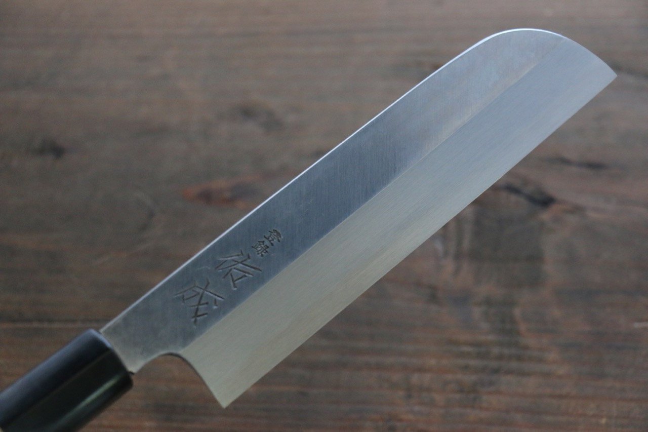 Sukenari White Steel No.2 Hongasumi Kamagata Mukimono Magnolia Handle - Japanny - Best Japanese Knife