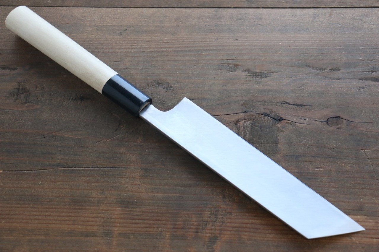 Sukenari White Steel No.2 Hongasumi Mukimono 180mm Magnolia Handle - Japanny - Best Japanese Knife