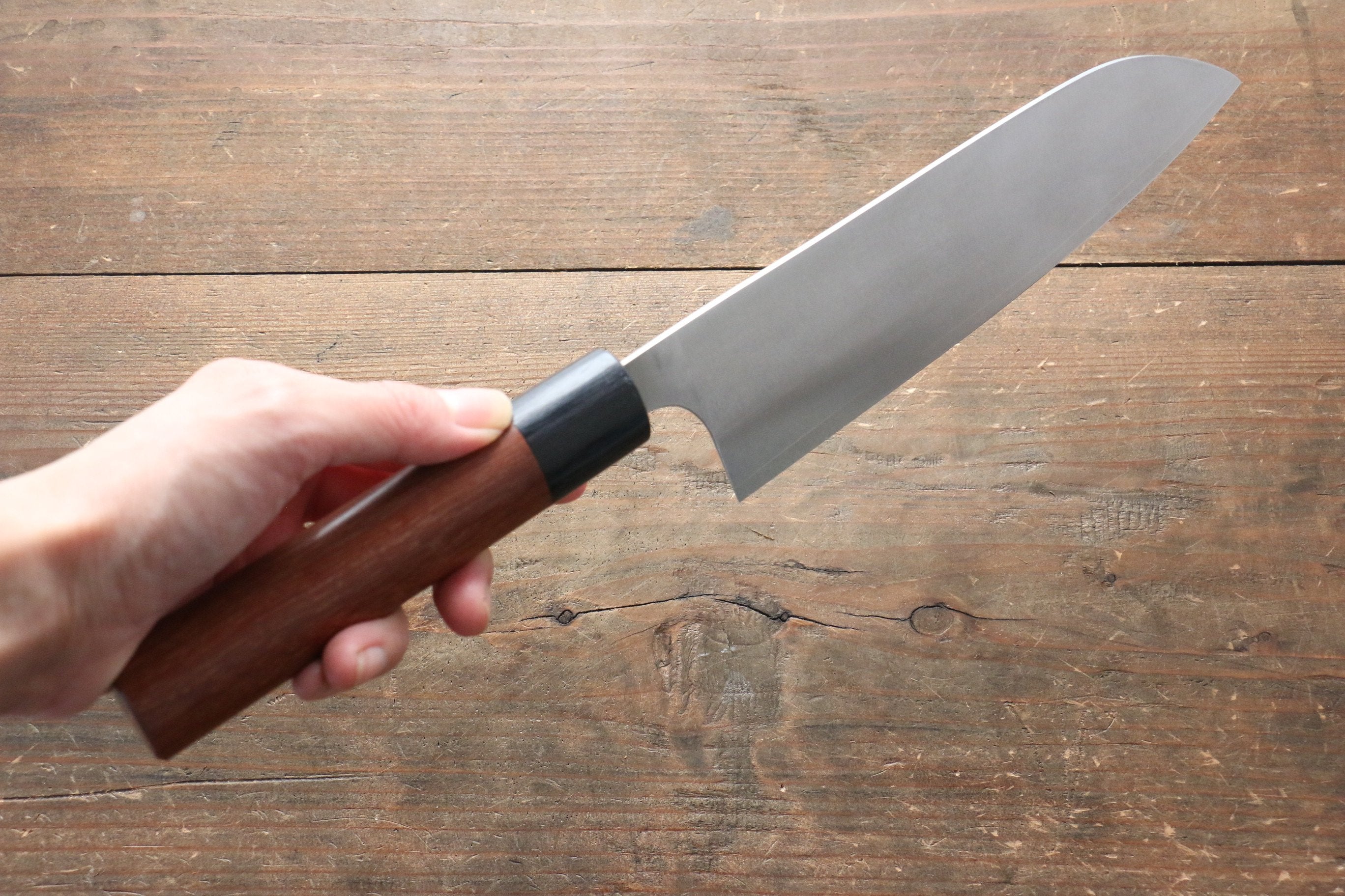 Seisuke SG2 santoku 180mm Jarrah Handle - Japanny - Best Japanese Knife