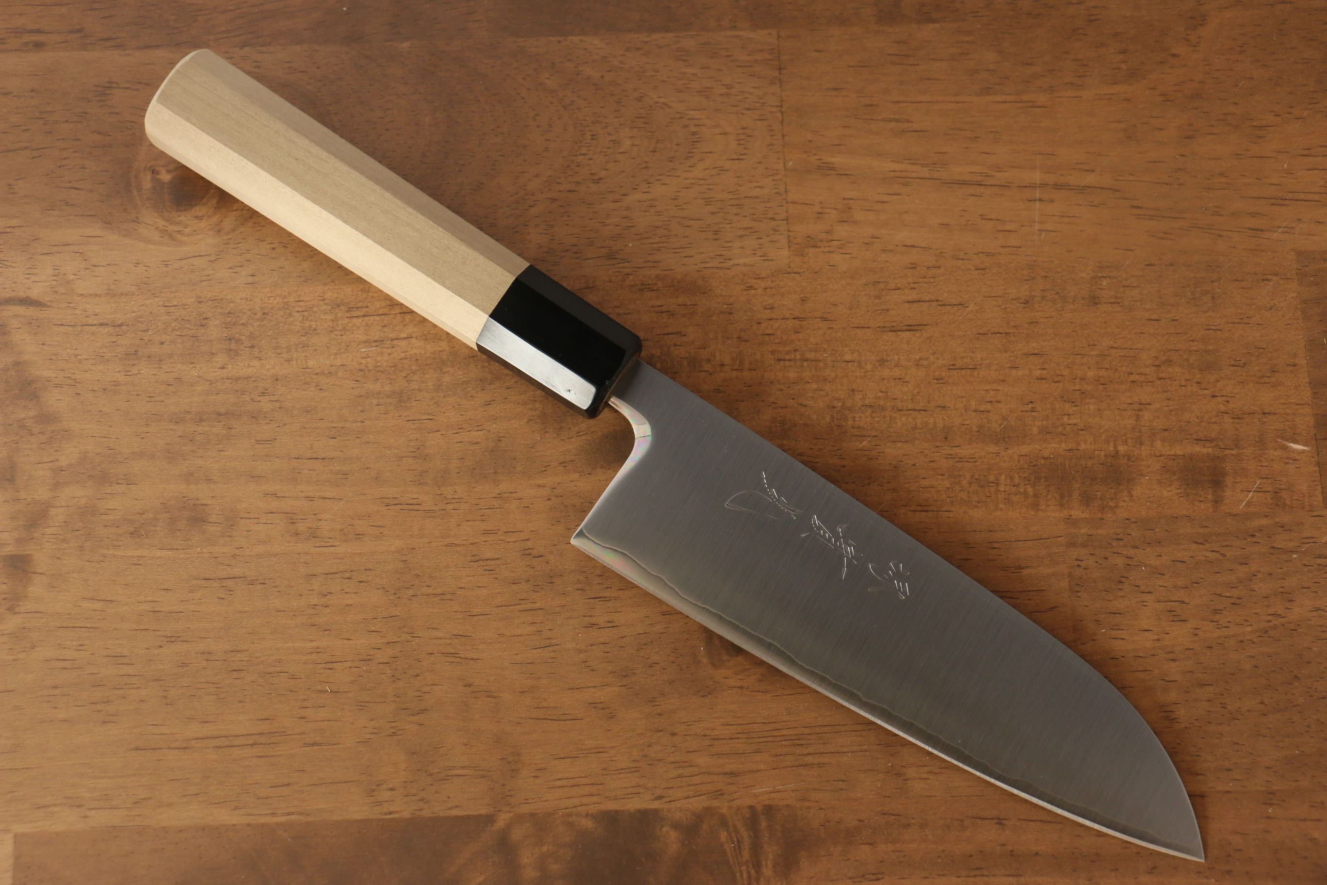 Jikko SG2 Santoku 165mm Magnolia Handle - Japanny - Best Japanese Knife