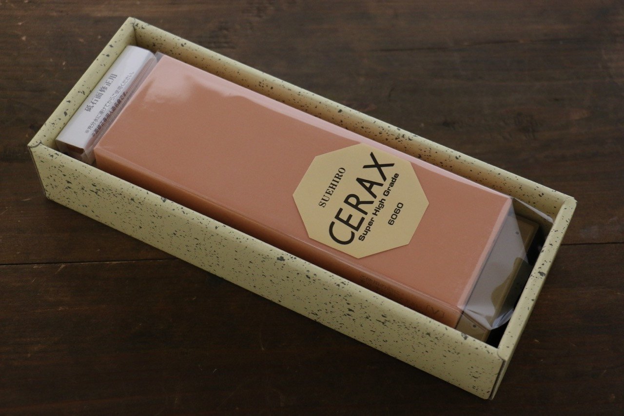 Suehiro CERAX 6060 Ceramic Fine Sharpening Stone with Plastic Base - #6000 - Japanny - Best Japanese Knife