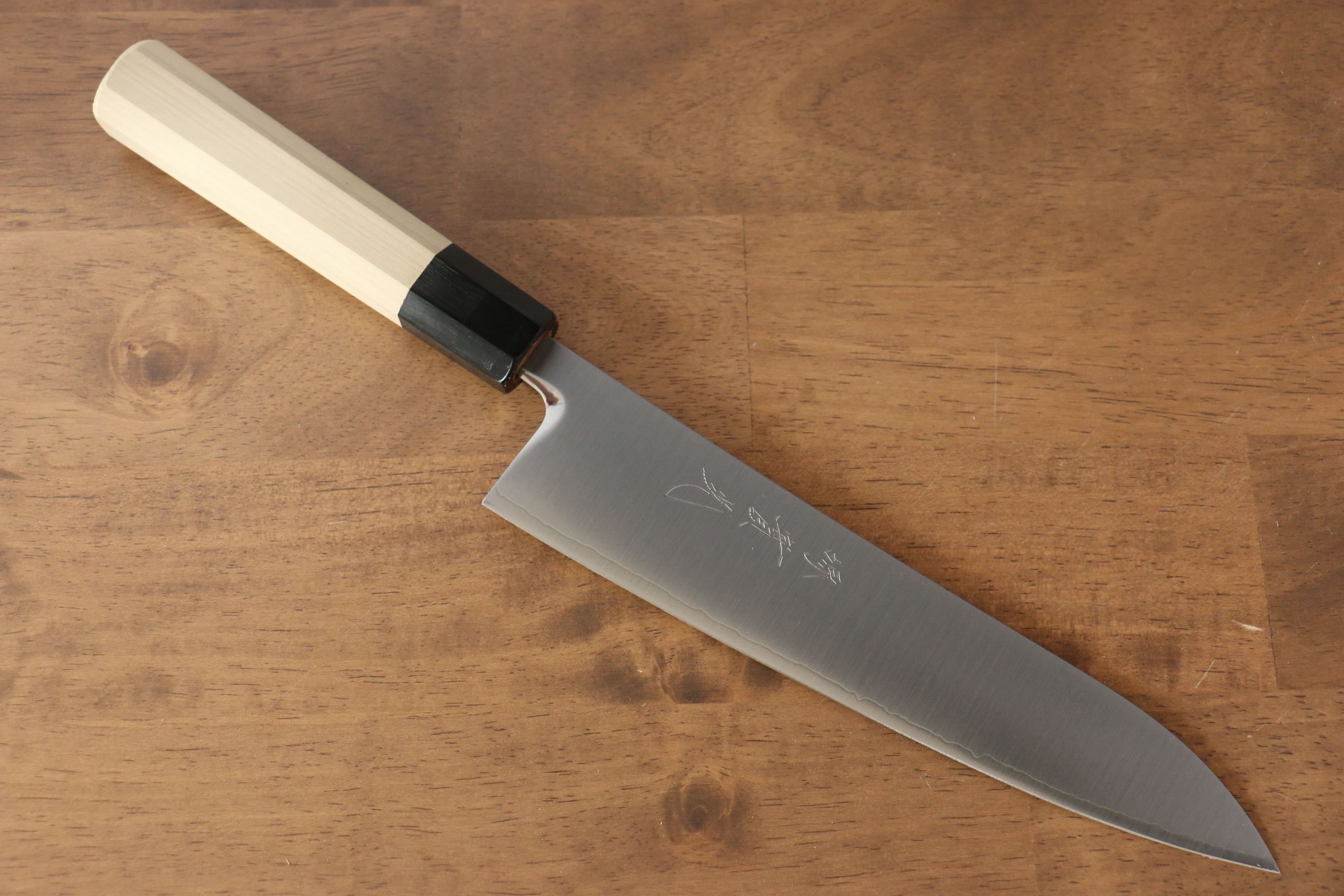 Jikko SG2 Gyuto 210mm Magnolia Handle - Japanny - Best Japanese Knife