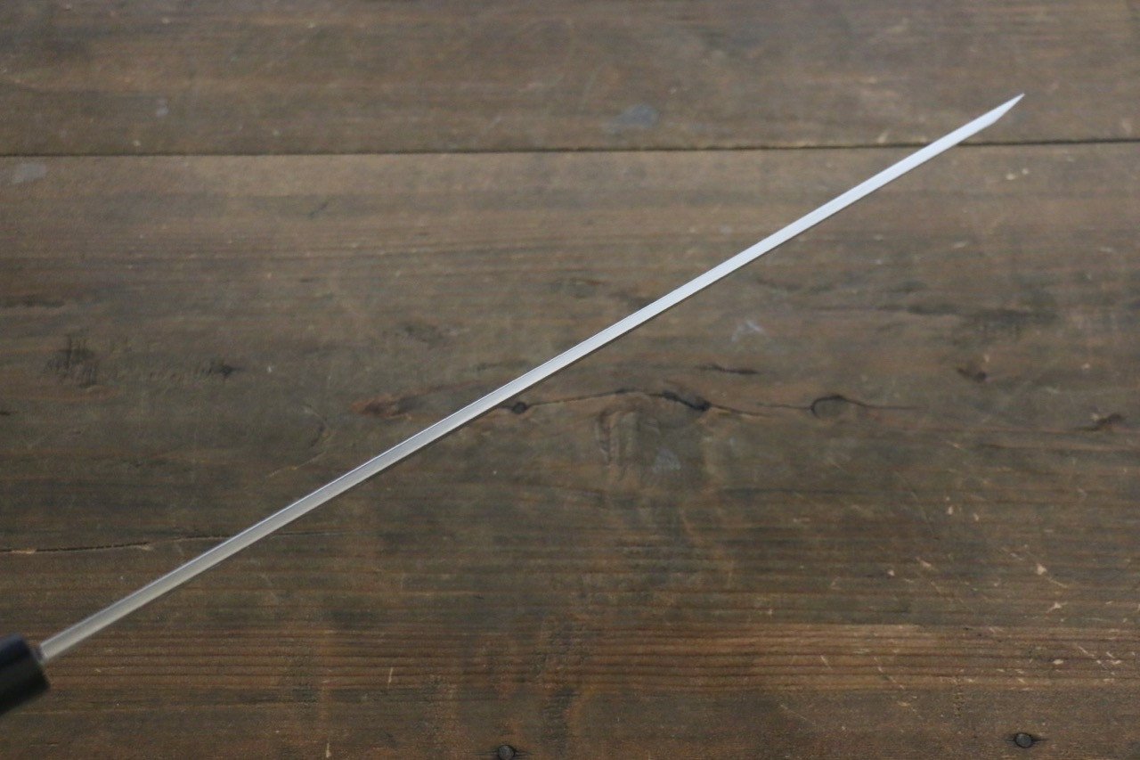 Shigeki Tanaka Blue Steel No.2 Damascus Sakimaru Takohiki 330mm Walnut Handle - Japanny - Best Japanese Knife