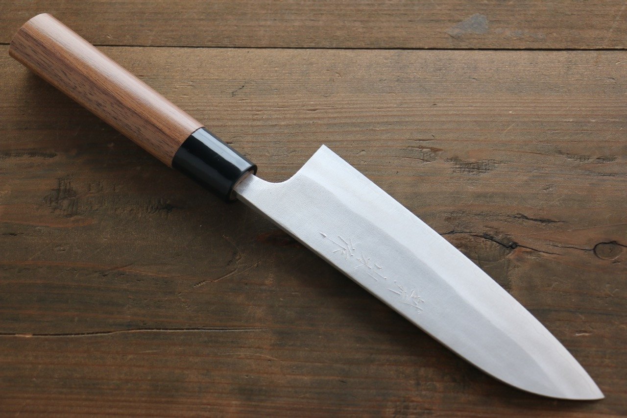 Nao Yamamoto VG10 Nashiji Santoku 165mm - Japanny - Best Japanese Knife
