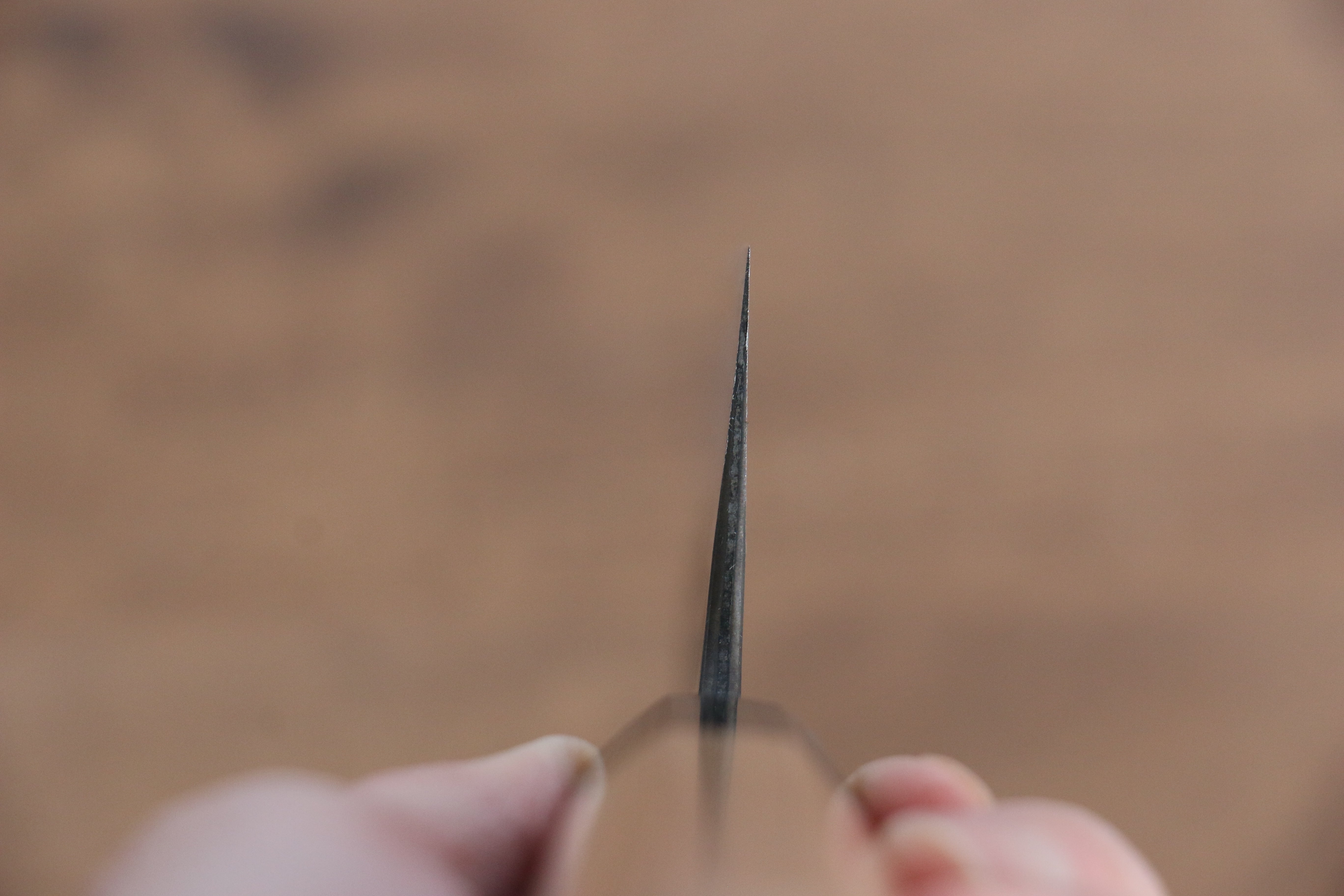 Masakage Koishi Blue Super Black Finished Santoku 165mm American Cherry Handle - Japanny - Best Japanese Knife