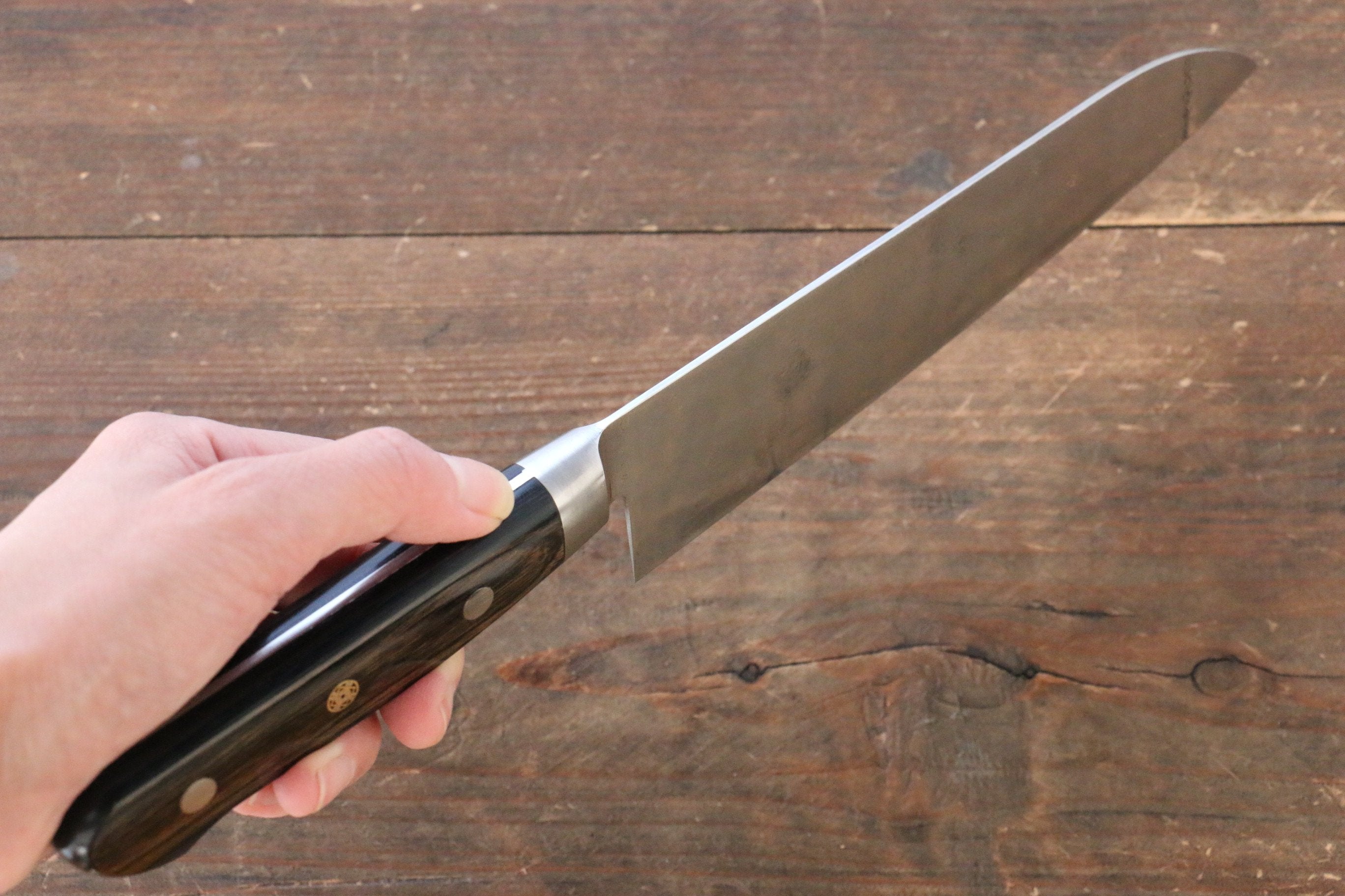 Shungo Ogata SG2 Damascus Santoku 180mm Handle - Japanny - Best Japanese Knife