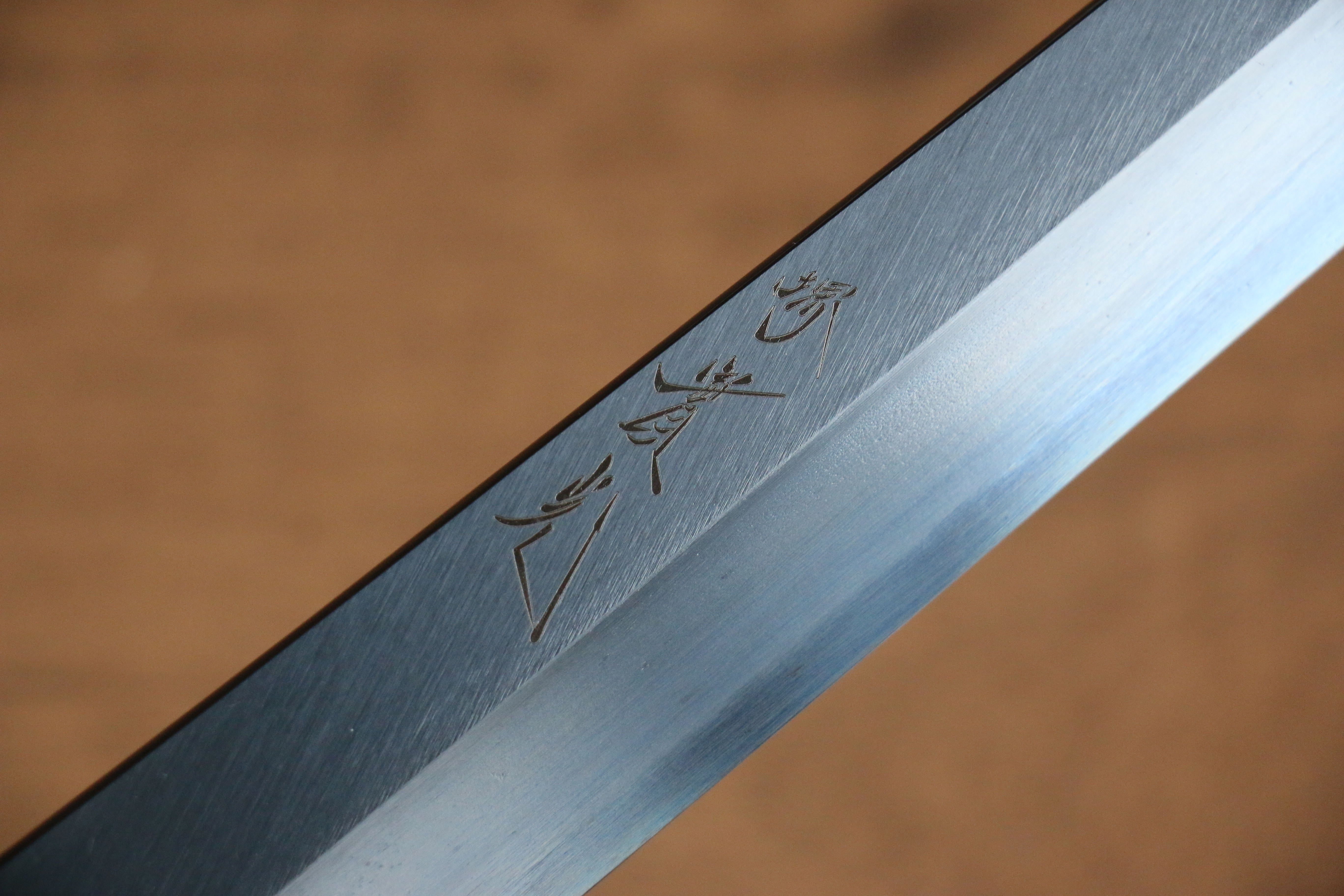 Jikko Ginza White Steel Black dyeing Sakimaru Yanagiba 270mm Ebony Wood Handle - Japanny - Best Japanese Knife