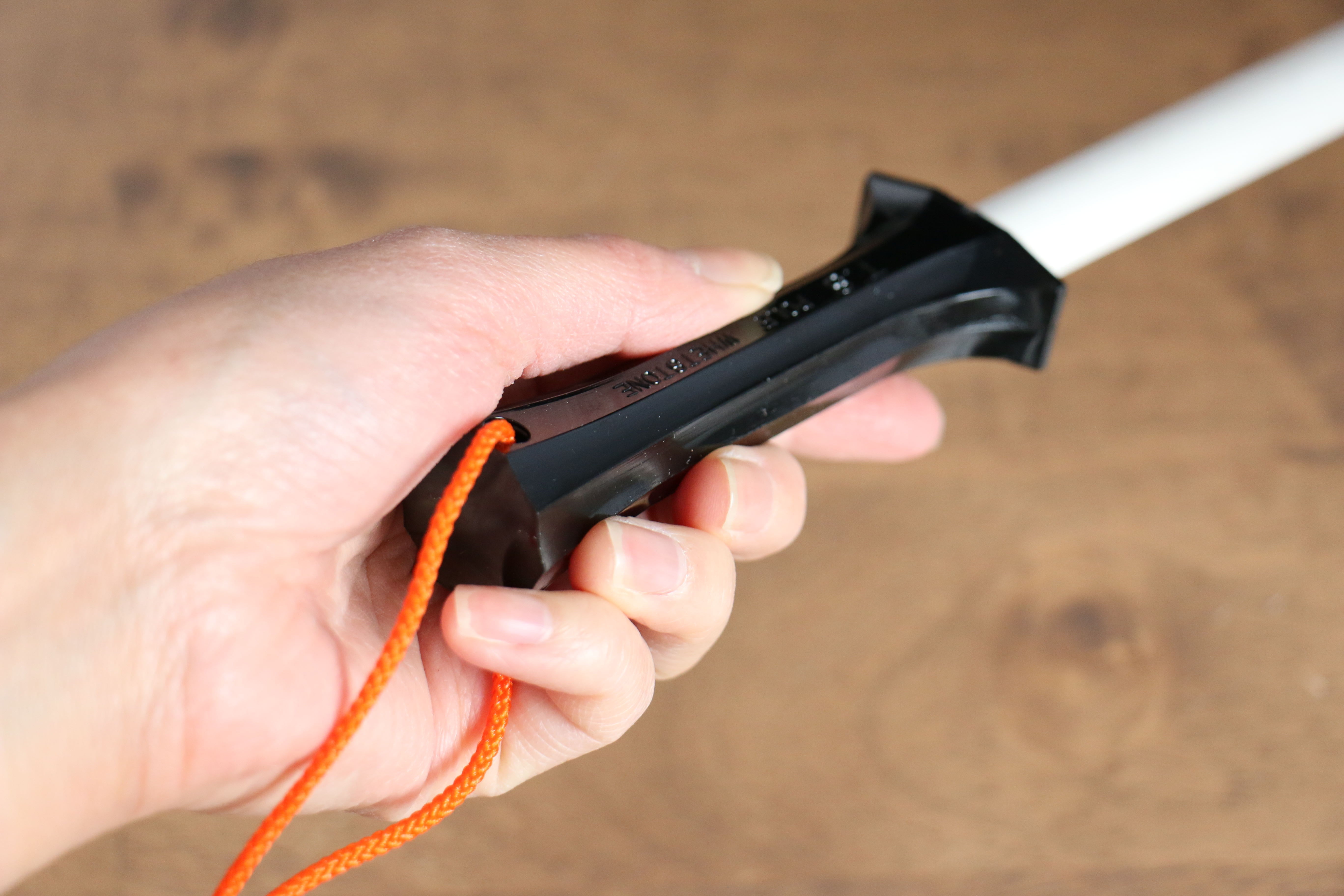 Fine ceramic Sharpening Rod Black Plastic Handle - Japanny - Best Japanese Knife