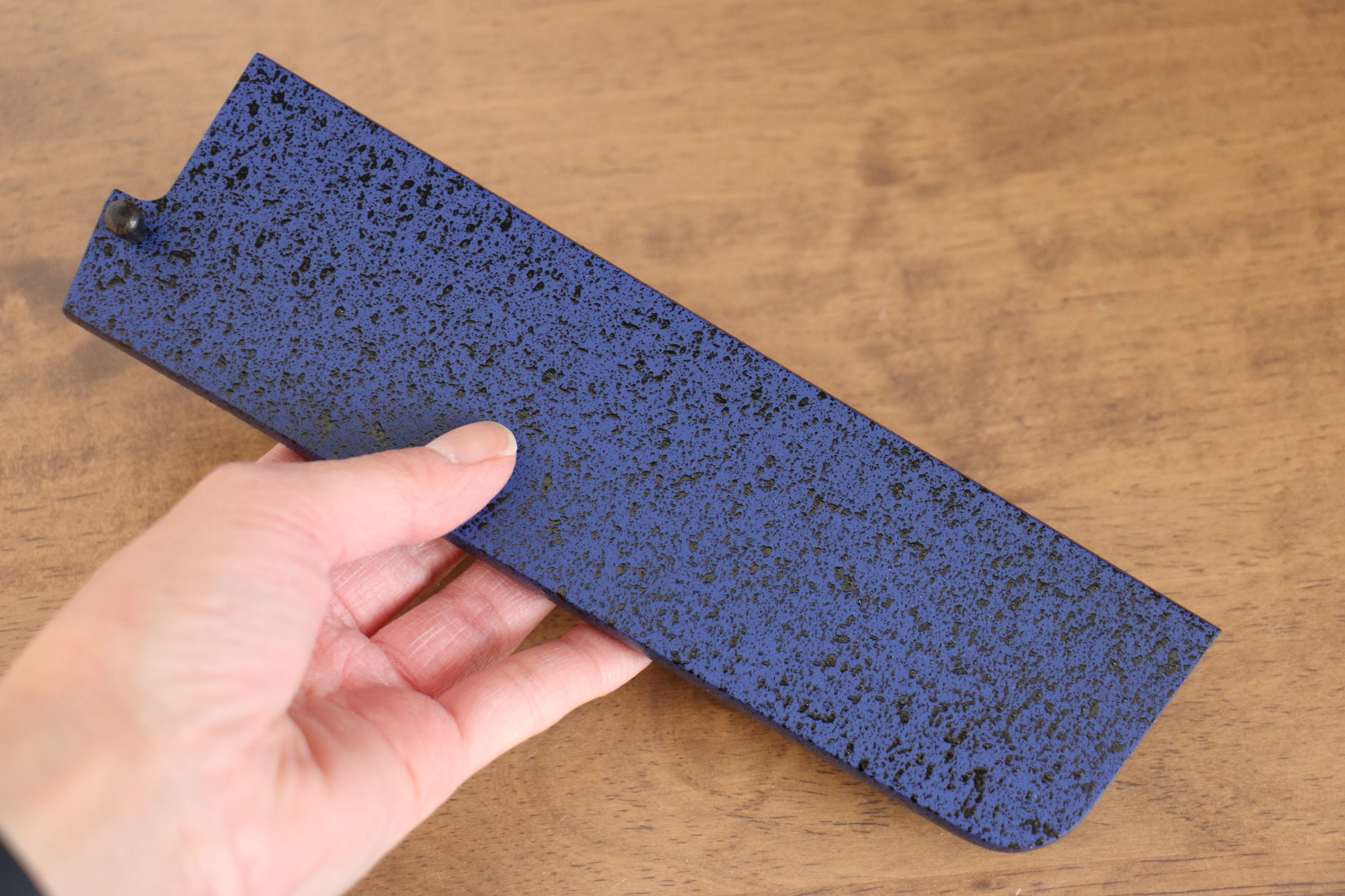 Blue Pakka wood Sheath for Usuba with Plywood pin - Japanny - Best Japanese Knife