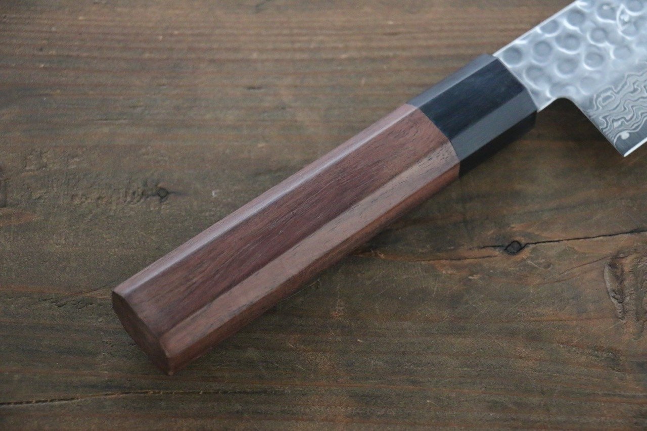 Seisuke AUS10 Santoku 180mm Shitan Handle - Japanny - Best Japanese Knife