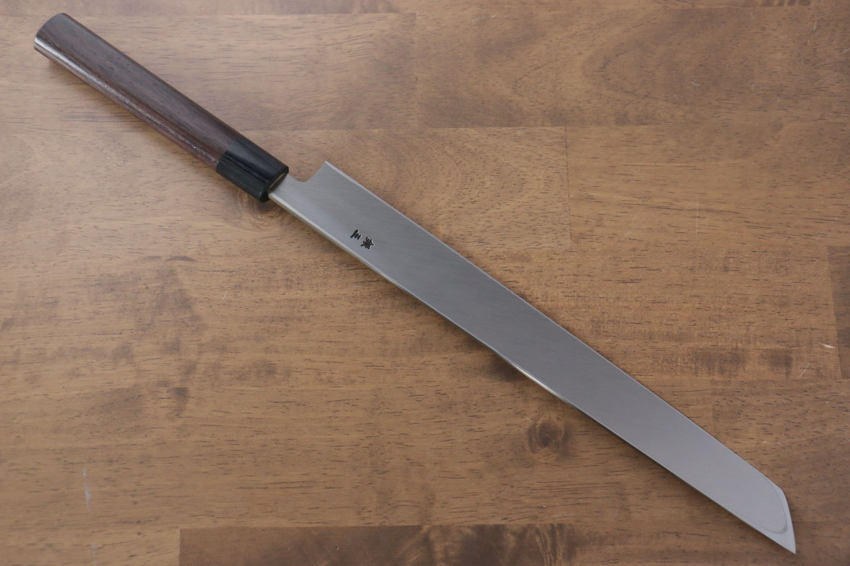 Jikko Silver Steel No.3 Sakimaru Yanagiba 300mm Shitan Handle - Japanny - Best Japanese Knife