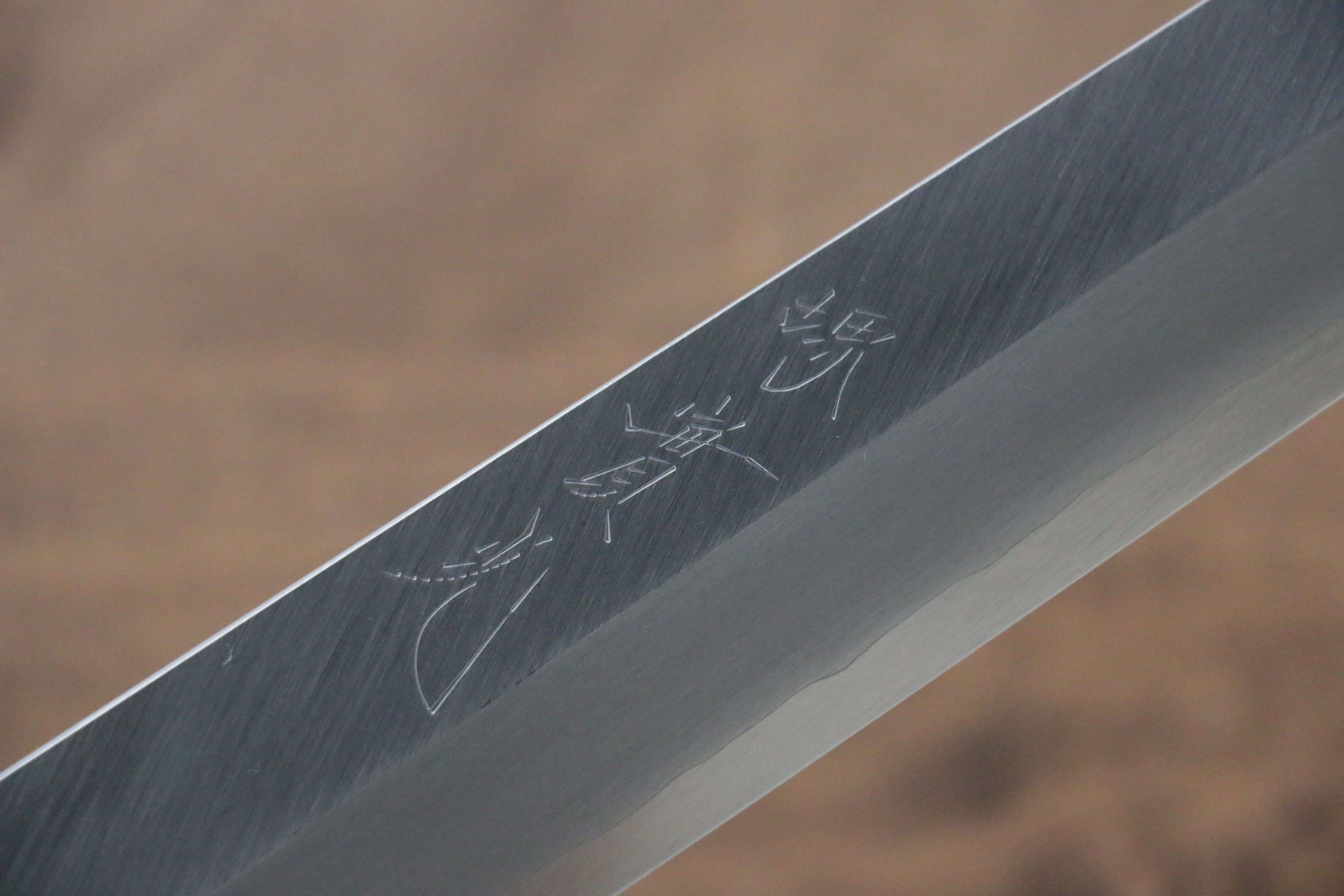Jikko Silver Steel No.3 Sakimaru Yanagiba 300mm Shitan Handle - Japanny - Best Japanese Knife