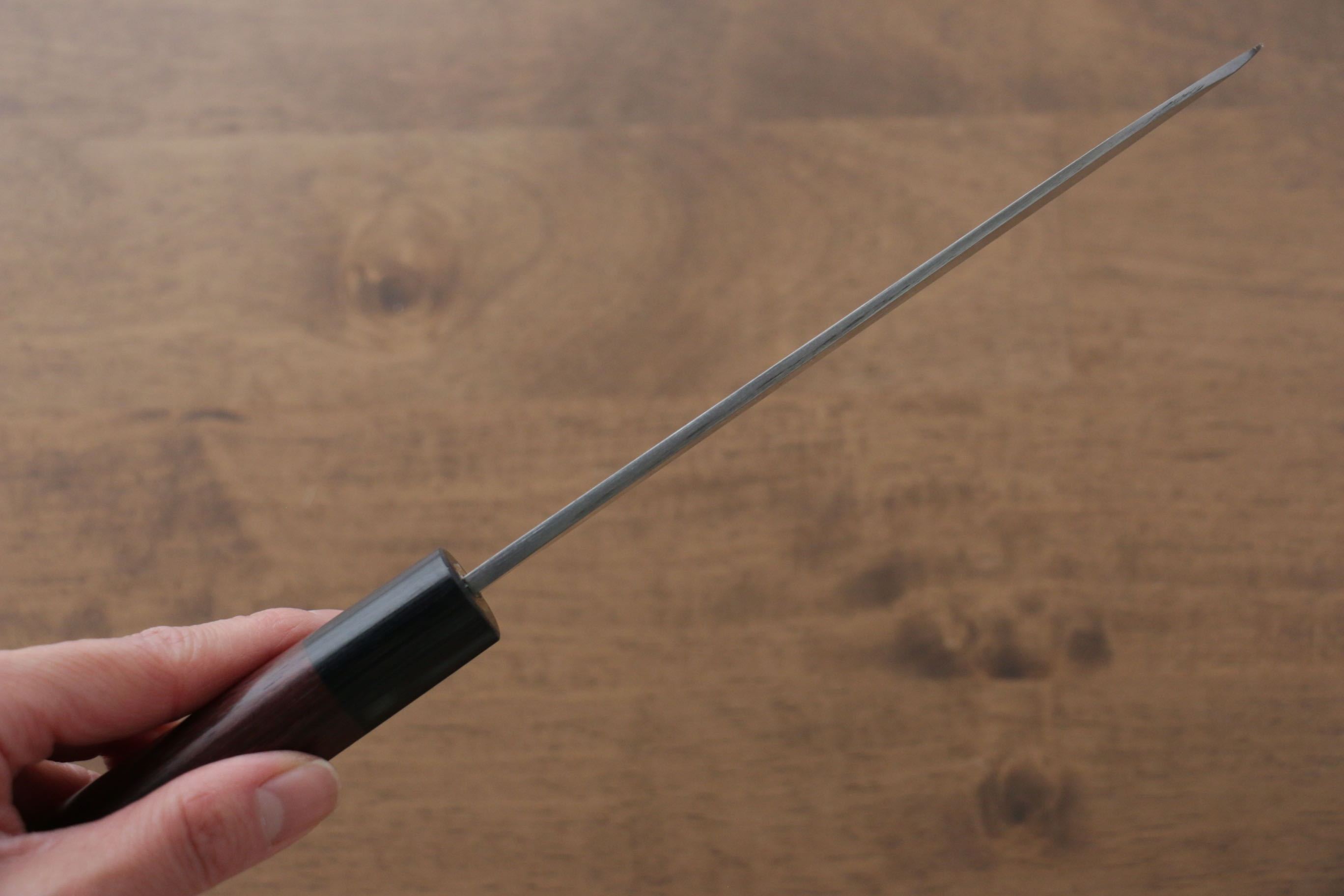 Jikko White Steel No.2 Kamagata Usuba 165mm Shitan Handle - Japanny - Best Japanese Knife