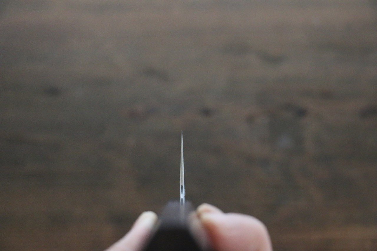 Sukenari SG2 Damascus Kiritsuke Gyuto 210mm Shitan Handle - Japanny - Best Japanese Knife