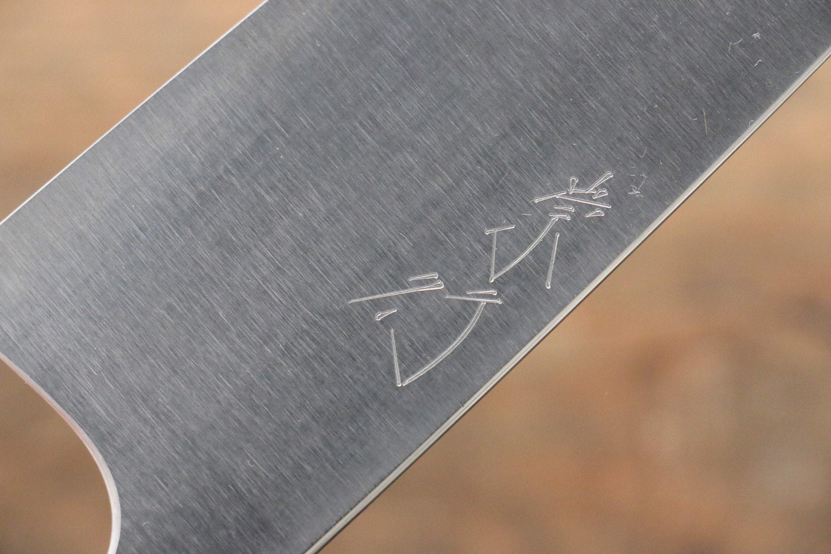 Shibata Takayuki Koutetsu Blue Super Santoku 165mm Jarrah Handle - Japanny - Best Japanese Knife