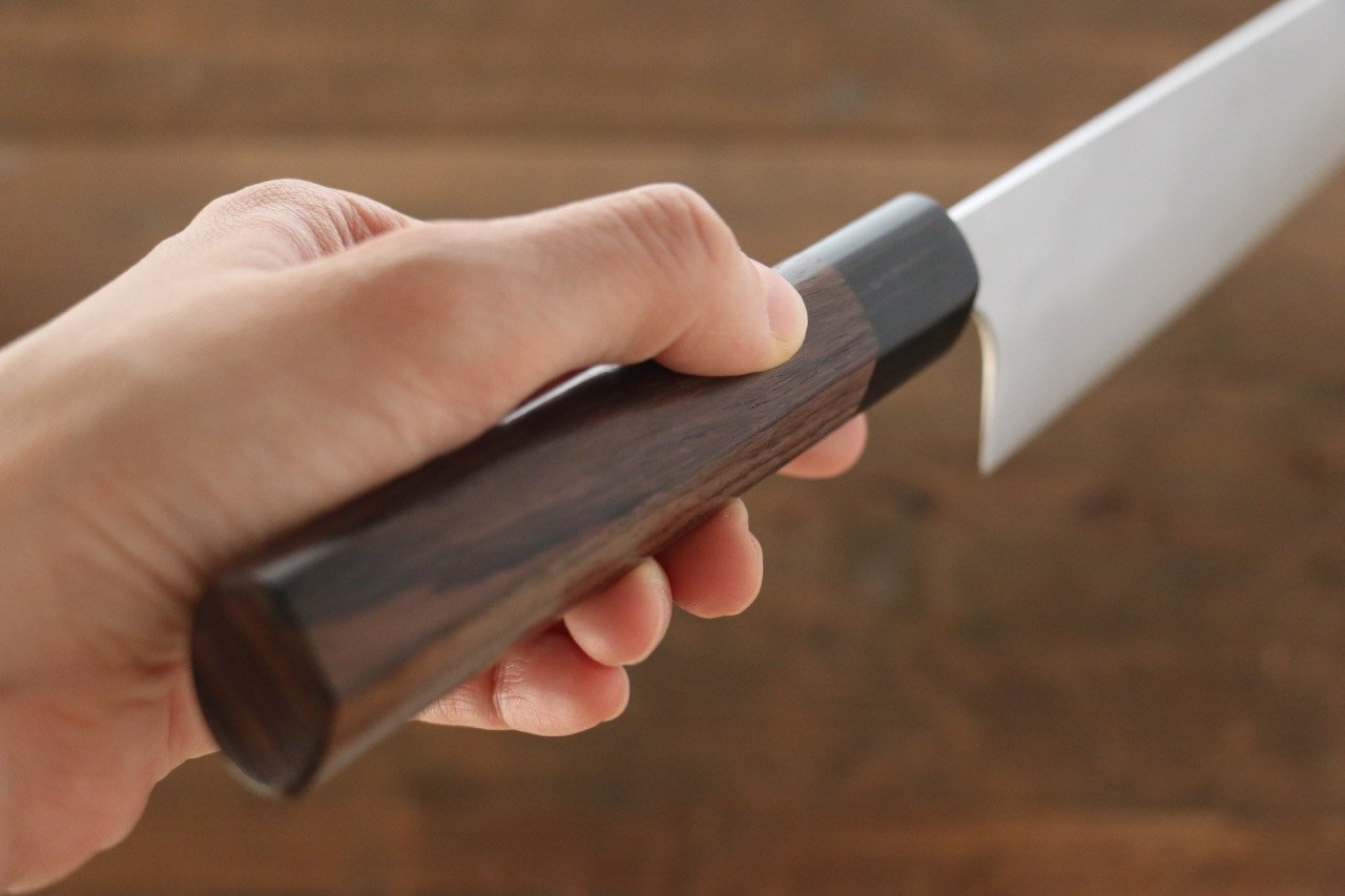 Seisuke SG2 Gyuto 210mm Shitan Handle - Japanny - Best Japanese Knife