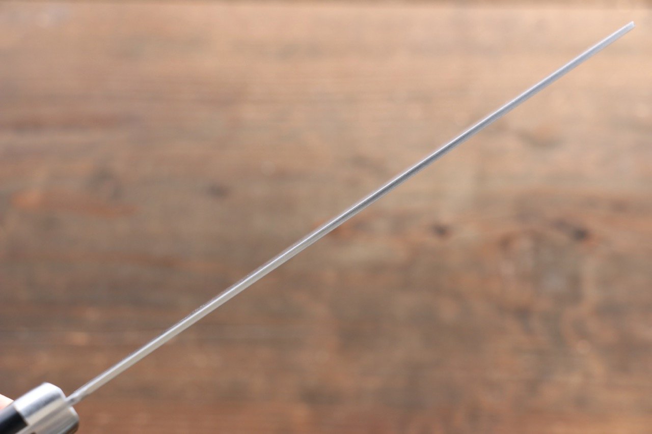 Kunihira Sairyu VG10 Damascus Nakiri 165mm Pakka wood Handle - Japanny - Best Japanese Knife