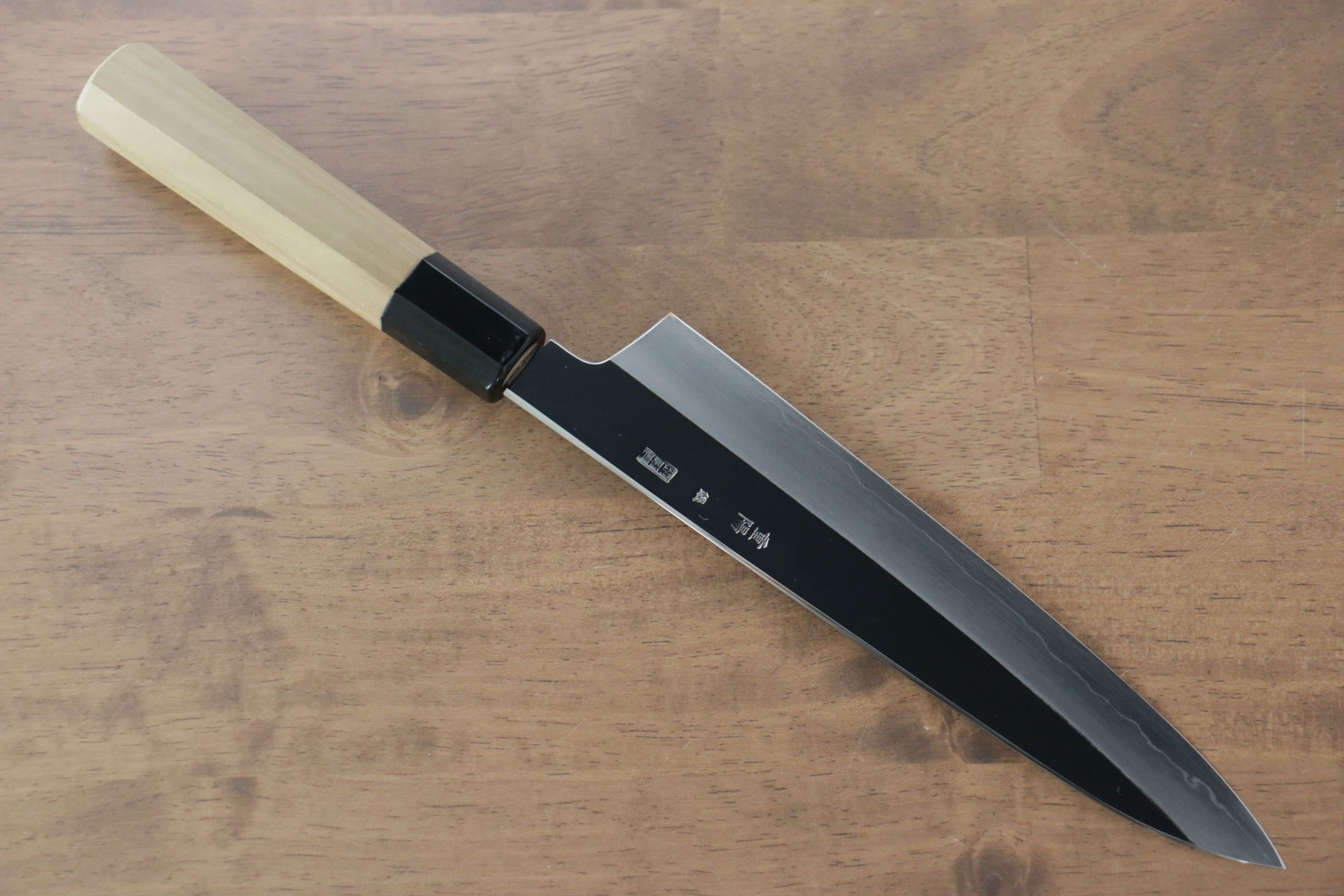 Choyo Silver Steel No.3 Mirrored Finish Gyuto 210mm Magnolia Handle - Japanny - Best Japanese Knife