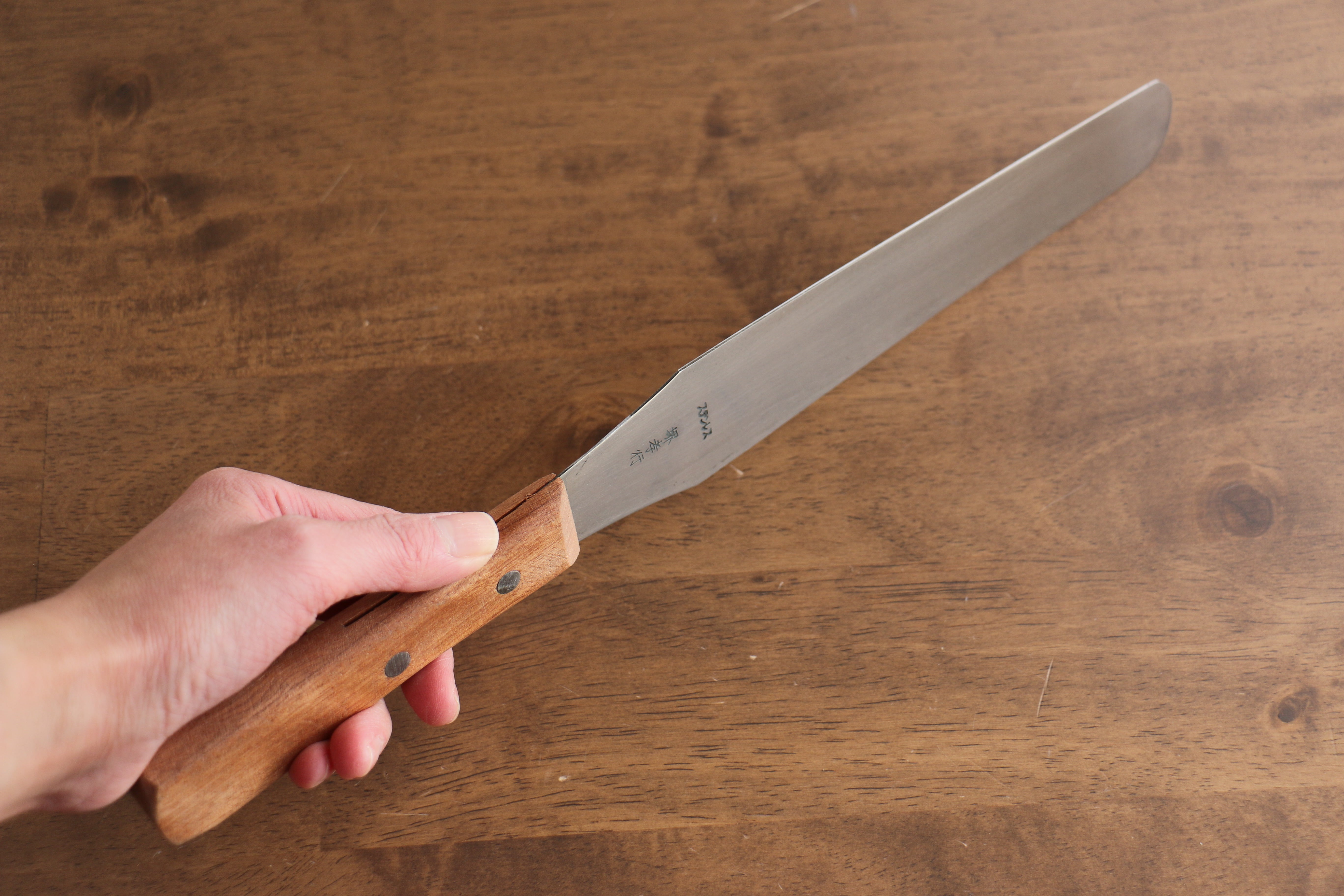 Sakai Takayuki Stainless Steel Palette knife 210mm - Japanny - Best Japanese Knife