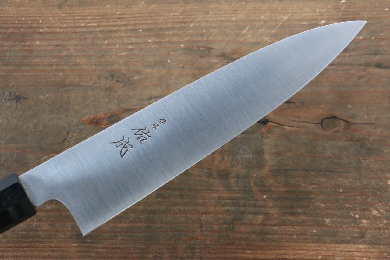 Sukenari Blue Super Gyuto 210mm Shitan Handle - Japanny - Best Japanese Knife