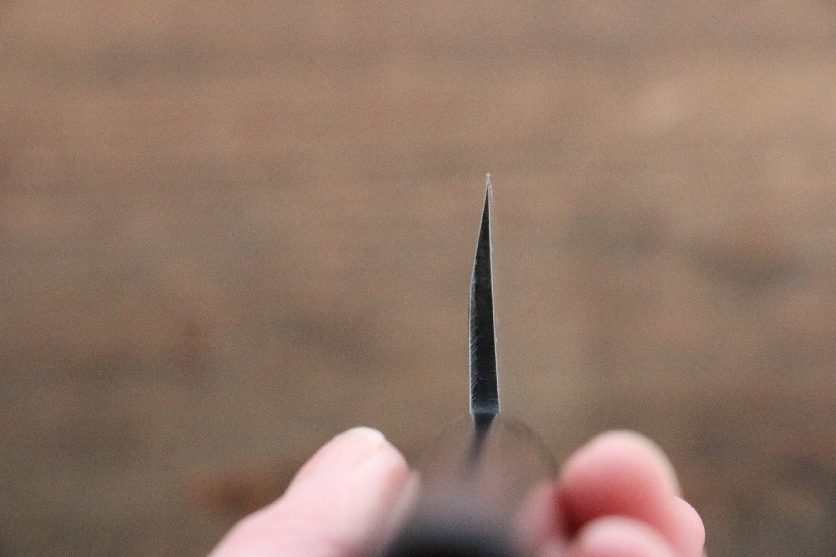 Hideo Kitaoka Blue Steel No.2 Honesuki Boning 150mm Shitan Handle - Japanny - Best Japanese Knife