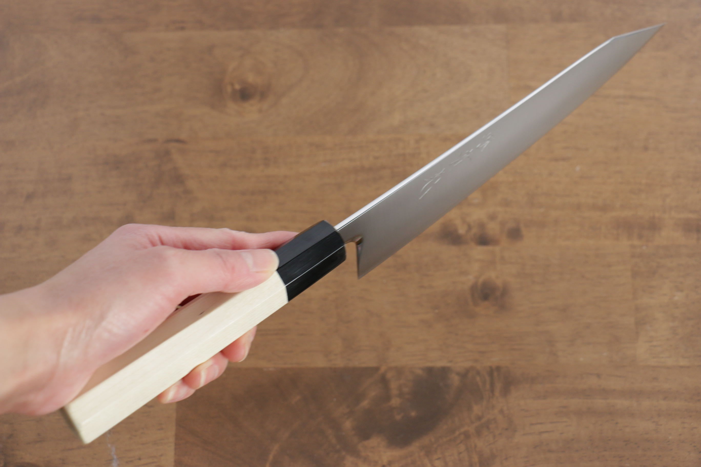 Jikko SG2 Kiritsuke Gyuto 200mm Magnolia Handle - Japanny - Best Japanese Knife