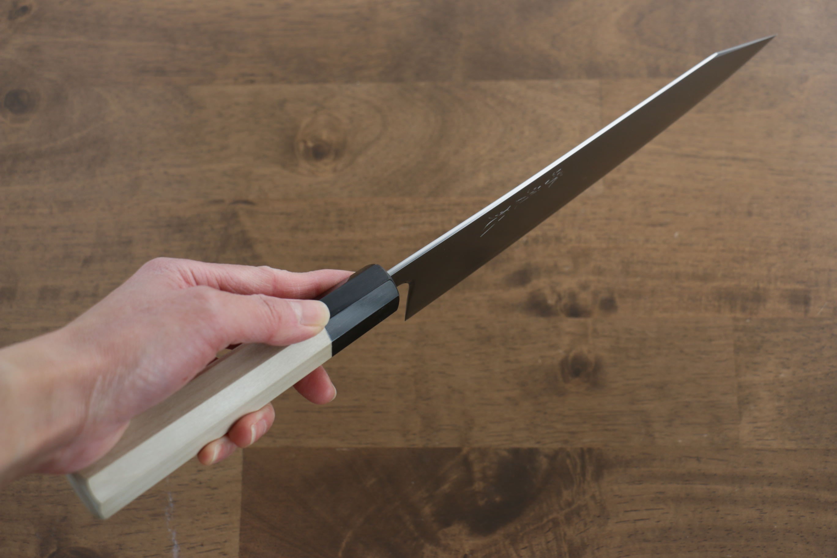 Jikko SG2 Kiritsuke Gyuto 230mm Magnolia Handle - Japanny - Best Japanese Knife