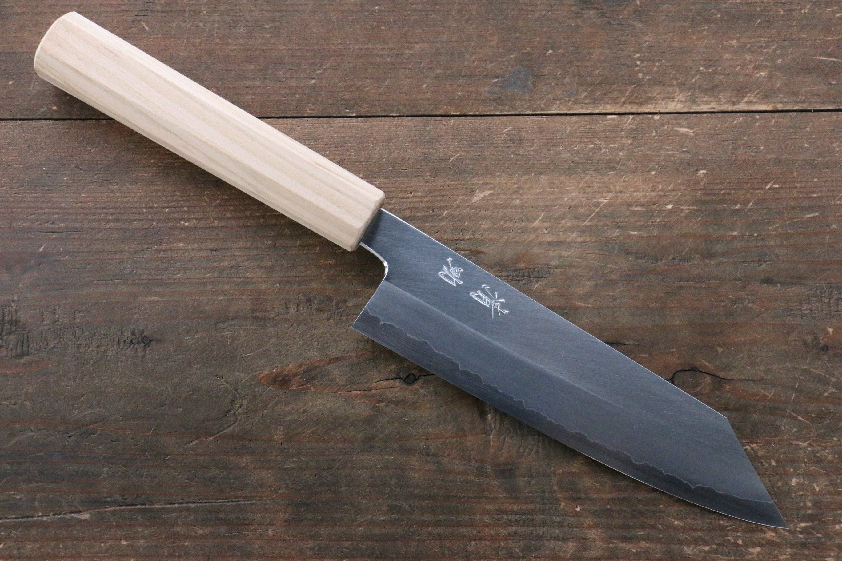 Seisuke Silver Steel No.3 Bunka 165mm Cherry Tree Handle - Japanny - Best Japanese Knife