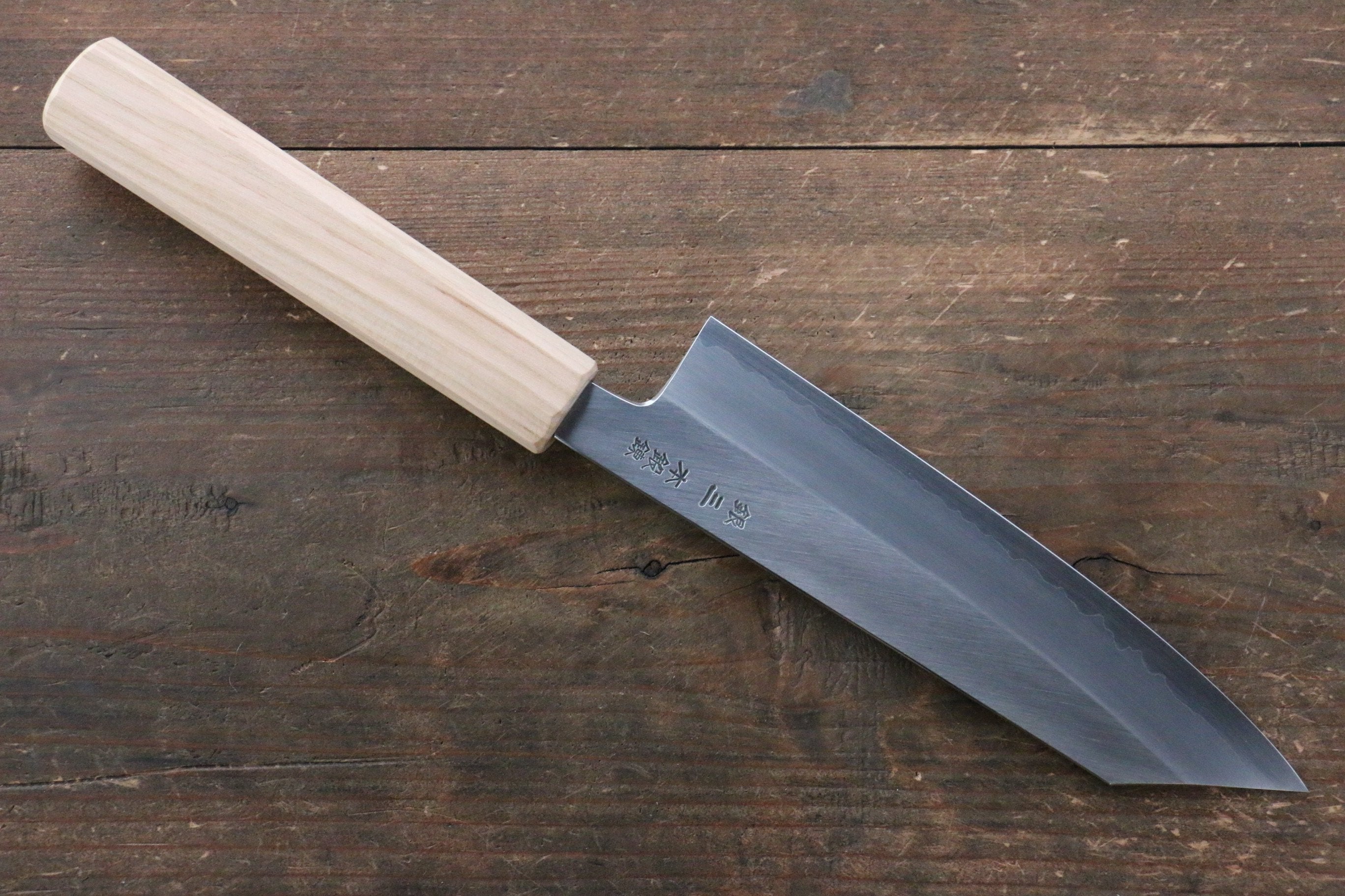 Seisuke Silver Steel No.3 Bunka 165mm Cherry Tree Handle - Japanny - Best Japanese Knife