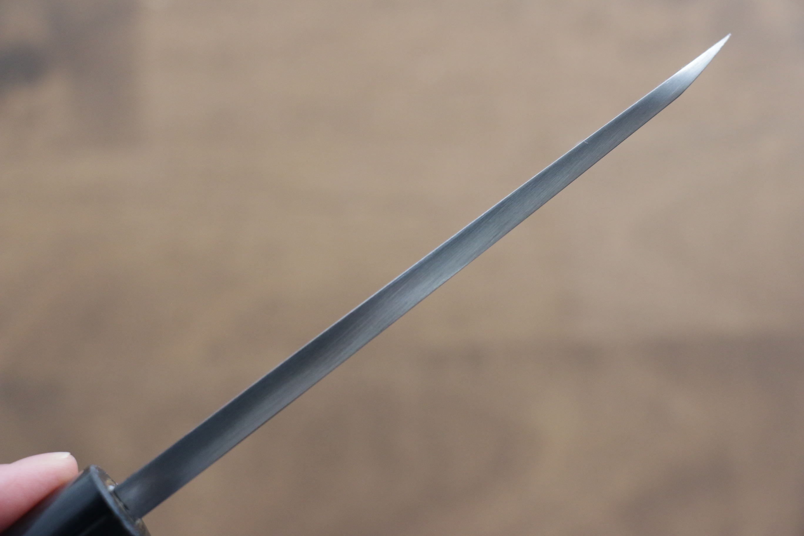 Jikko White Steel No.2 Deba 135mm Shitan Handle - Japanny - Best Japanese Knife