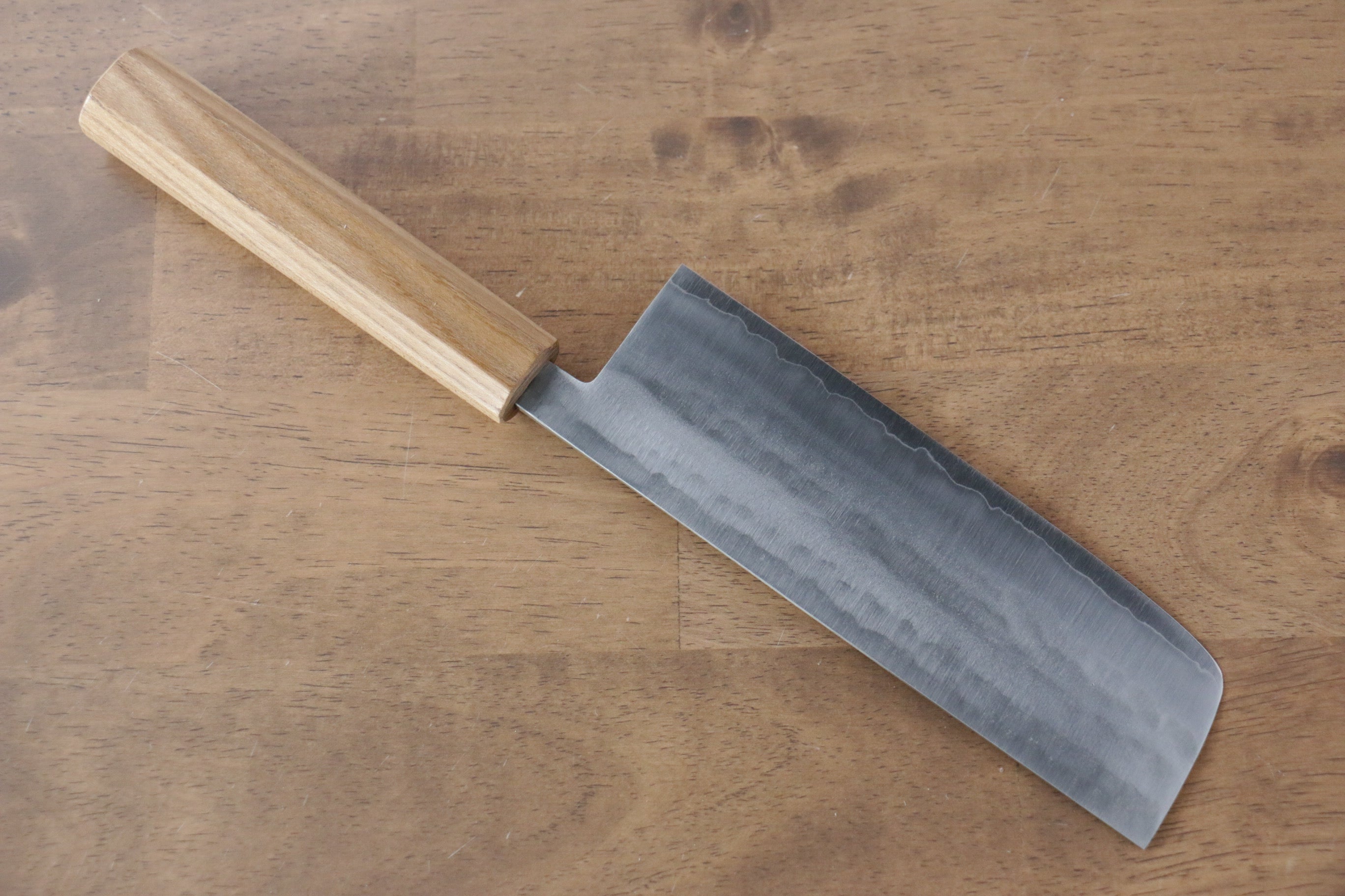 Kunihira VG1 Hammered Nakiri 165mm Enju Handle - Japanny - Best Japanese Knife